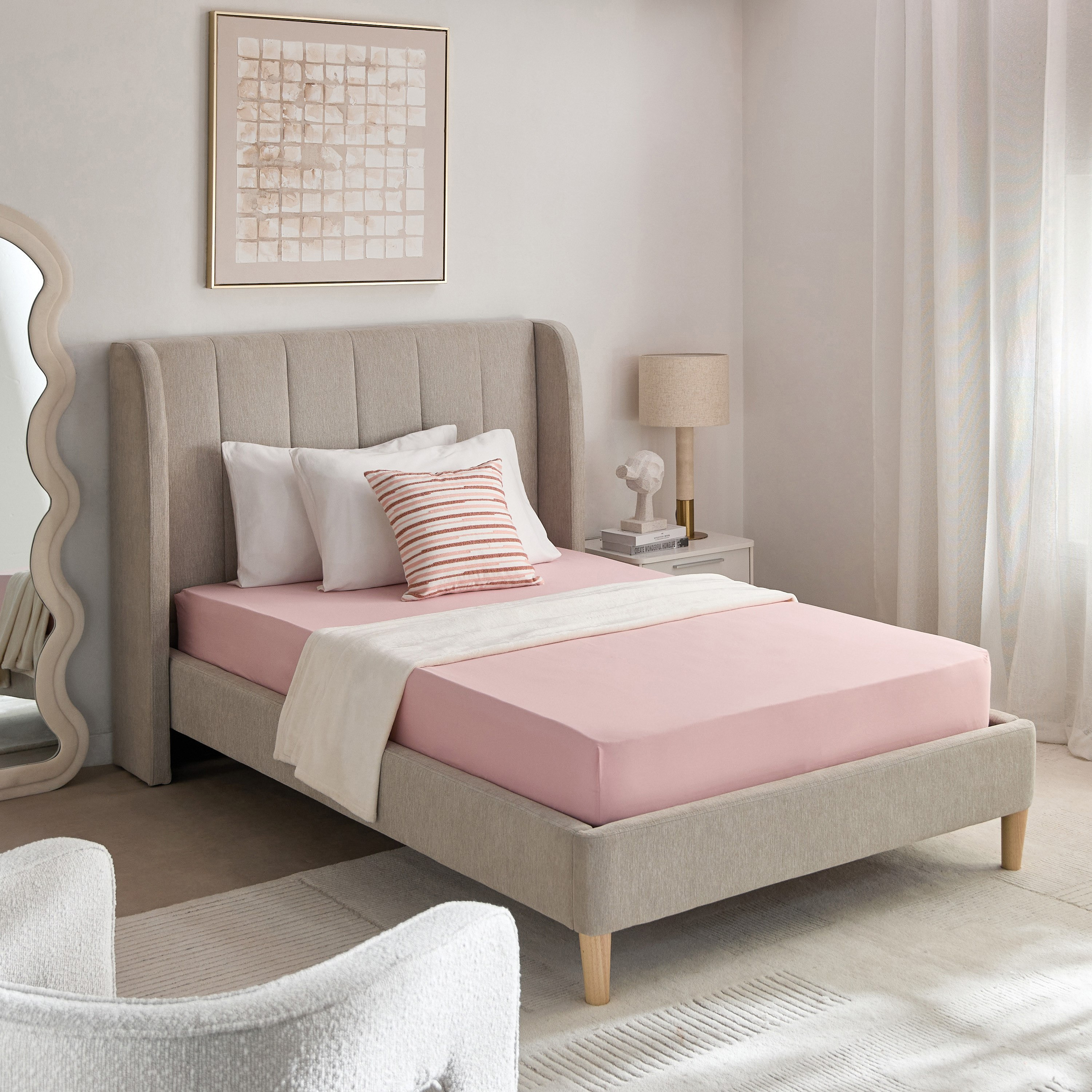 Essential Cotton Twin Fitted Sheet - 120x200+36 cm-hbxhomeware-hbxkidsandyouth-image-8