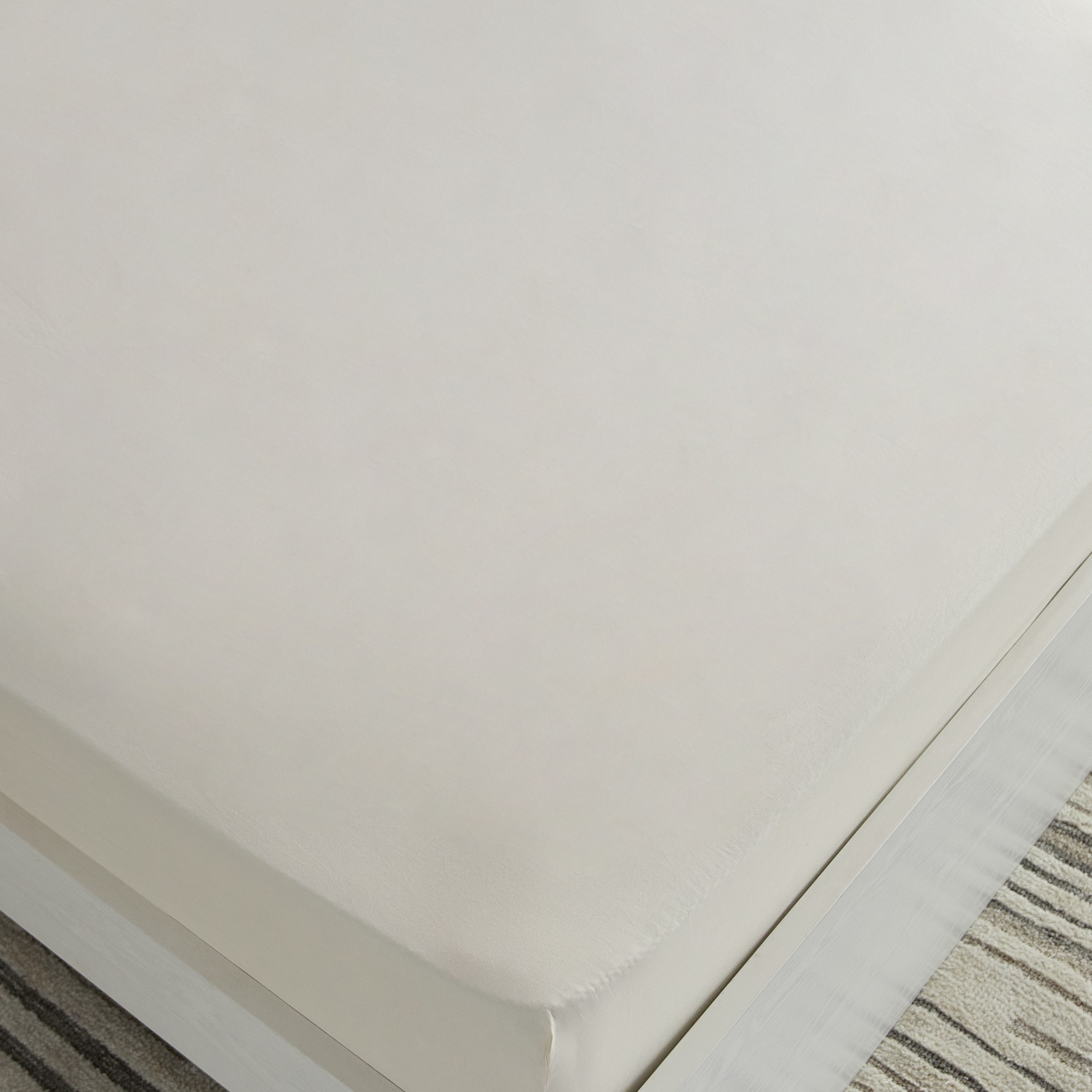 Essential Cotton Double Fitted Sheet - 140x200+36 cm-hbxhomeware-hbxbedroom-image-4