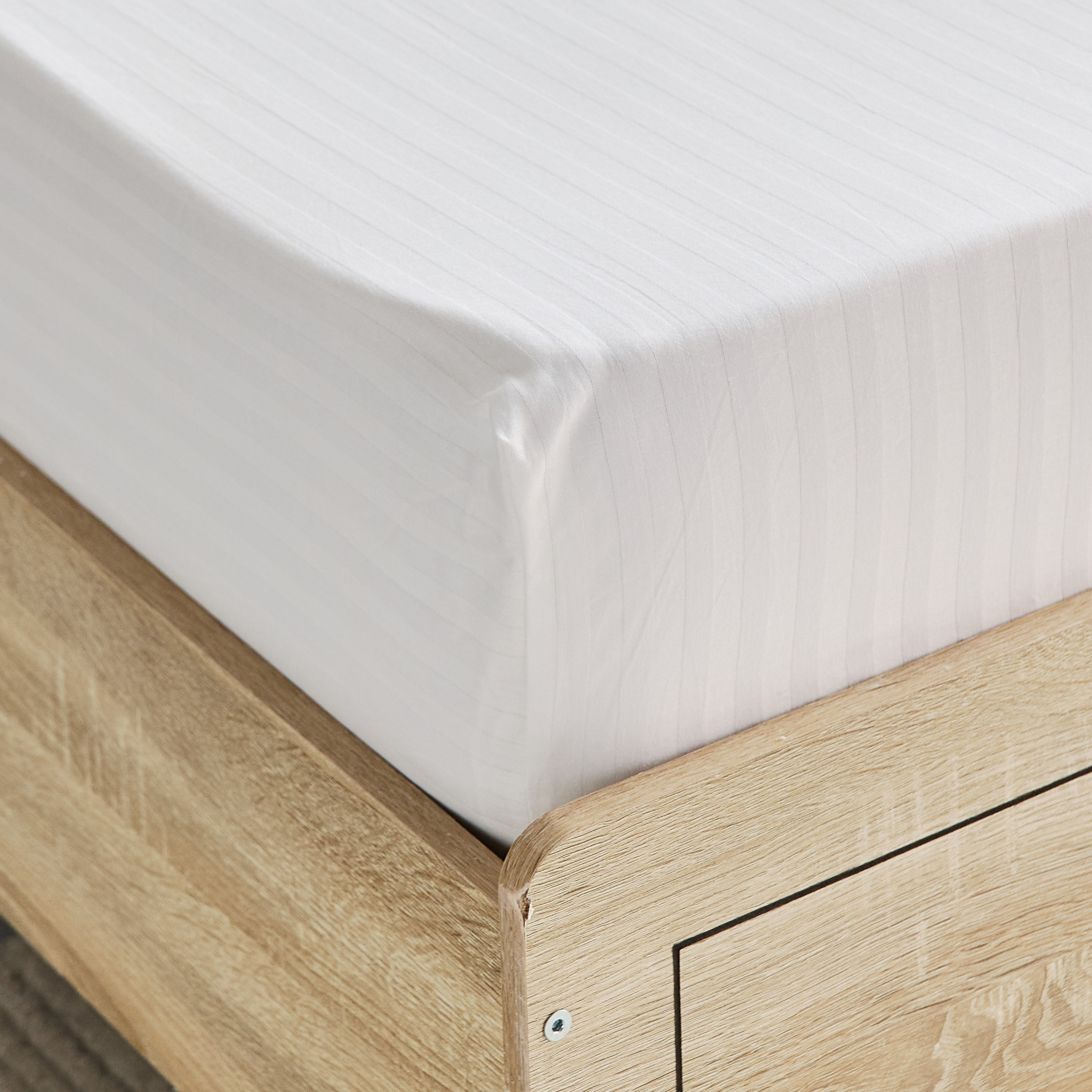 Hamilton Satin Stripe Twin Fitted Sheet - 120x200+36 cm-hbxhomeware-hbxbedroom-image-6