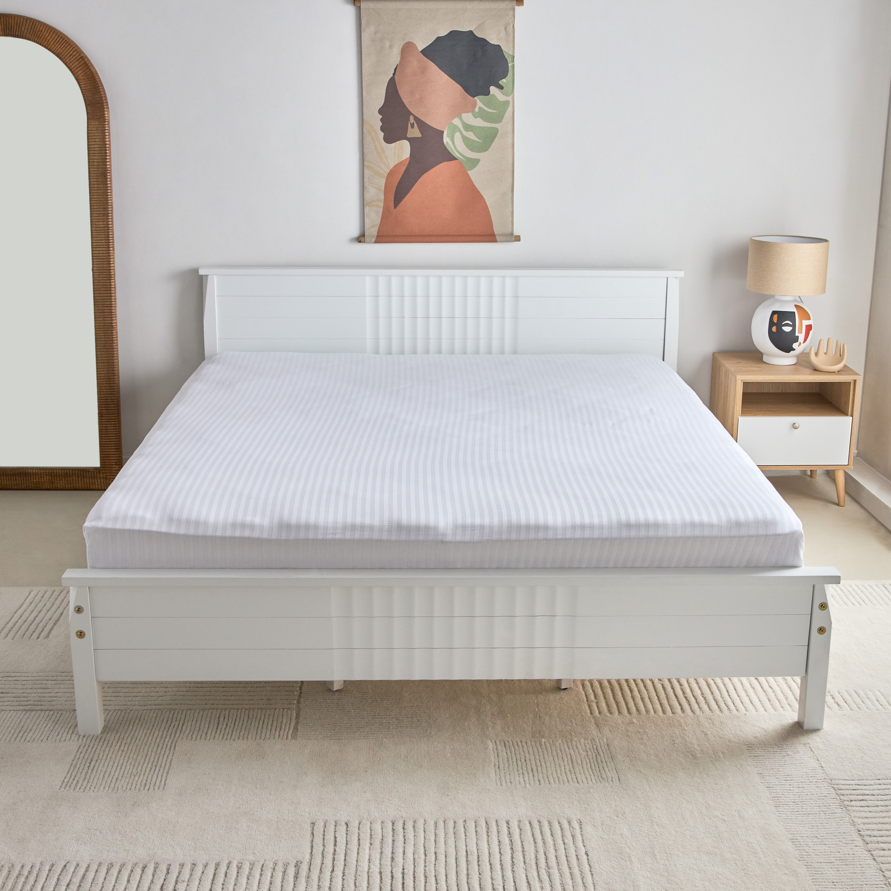 Hamilton Satin Stripe King Fitted Sheet - 180x200+36 cm-hbxhomeware-hbxbedroom-image-3