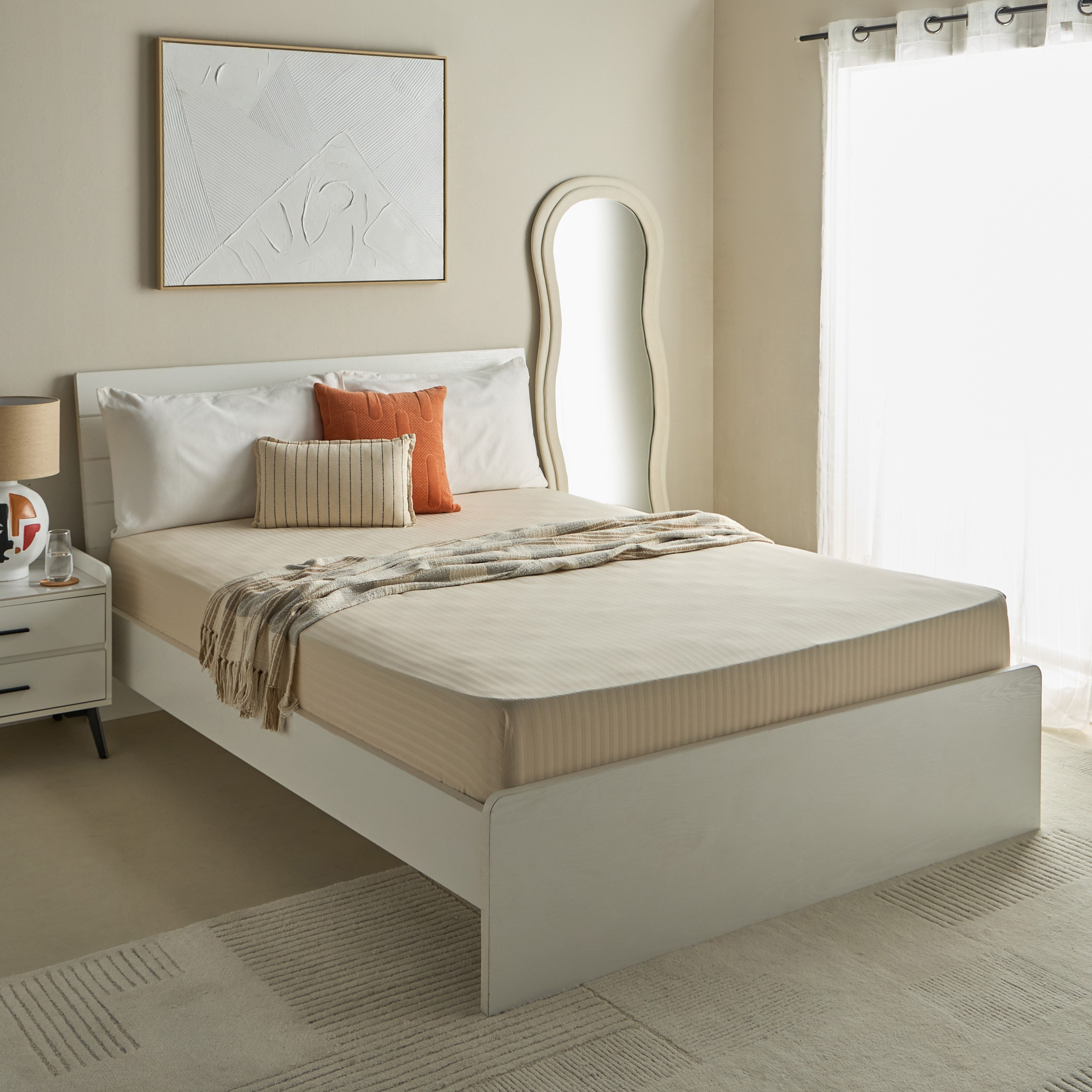 Hamilton Satin Stripe Queen Fitted Sheet - 150x200+36 cm-hbxhomeware-hbxbedroom-image-8