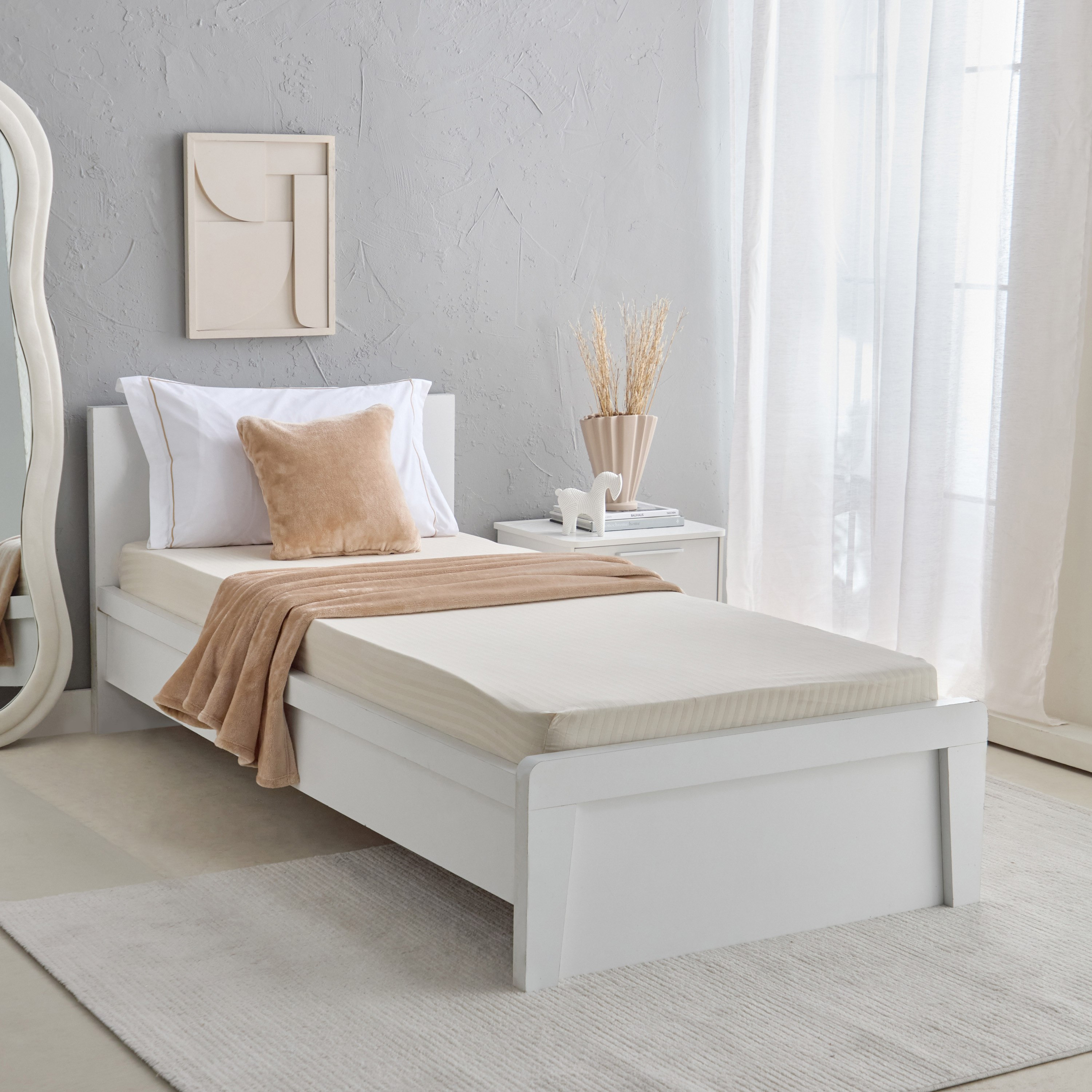 Hamilton Stripe Satin Cotton Single Fitted Sheet - 90x200+36 cm-hbxhomeware-hbxbedroom-image-8