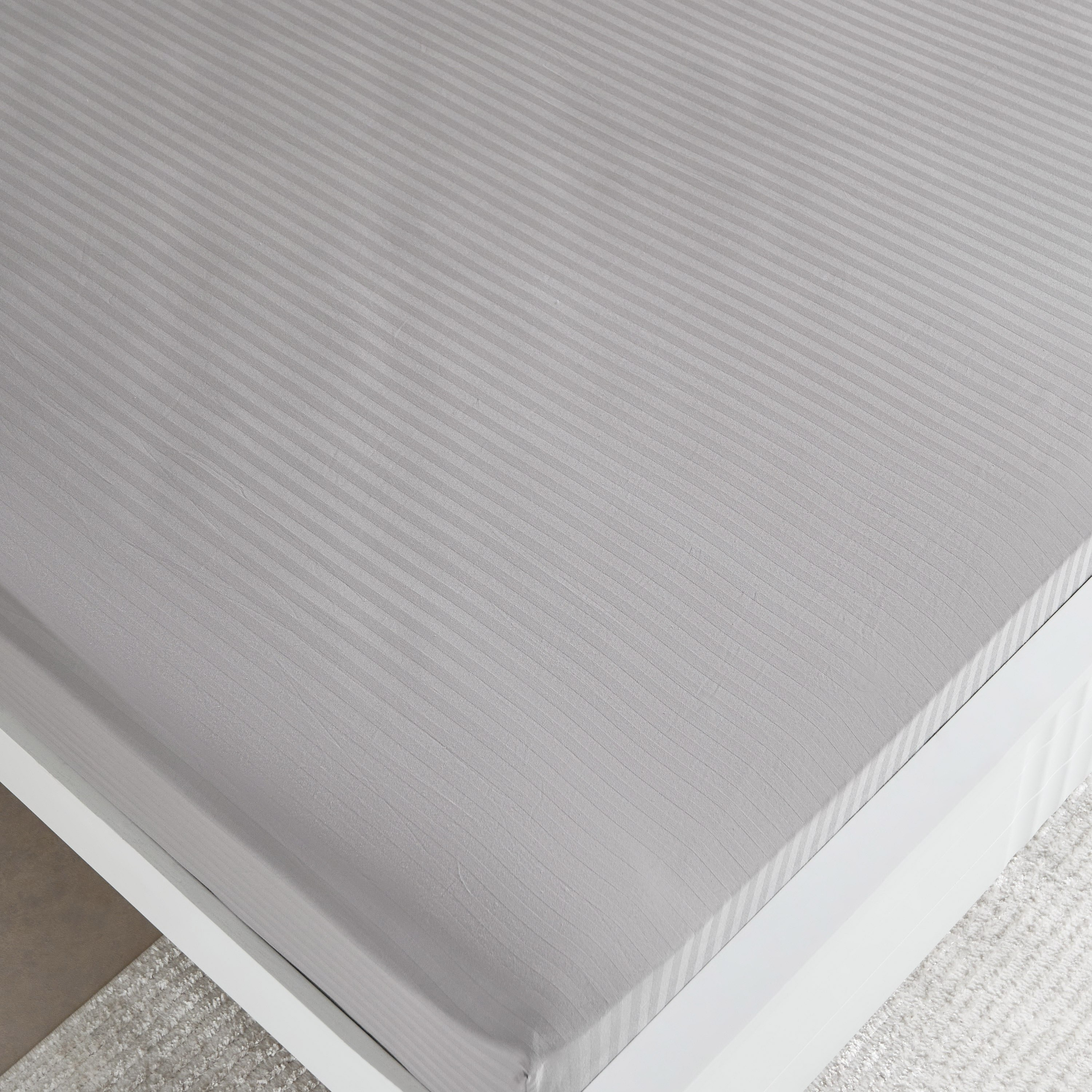 Hamilton Satin Stripe King Fitted Sheet - 180x200+36 cm-hbxhomeware-hbxbedroom-image-4