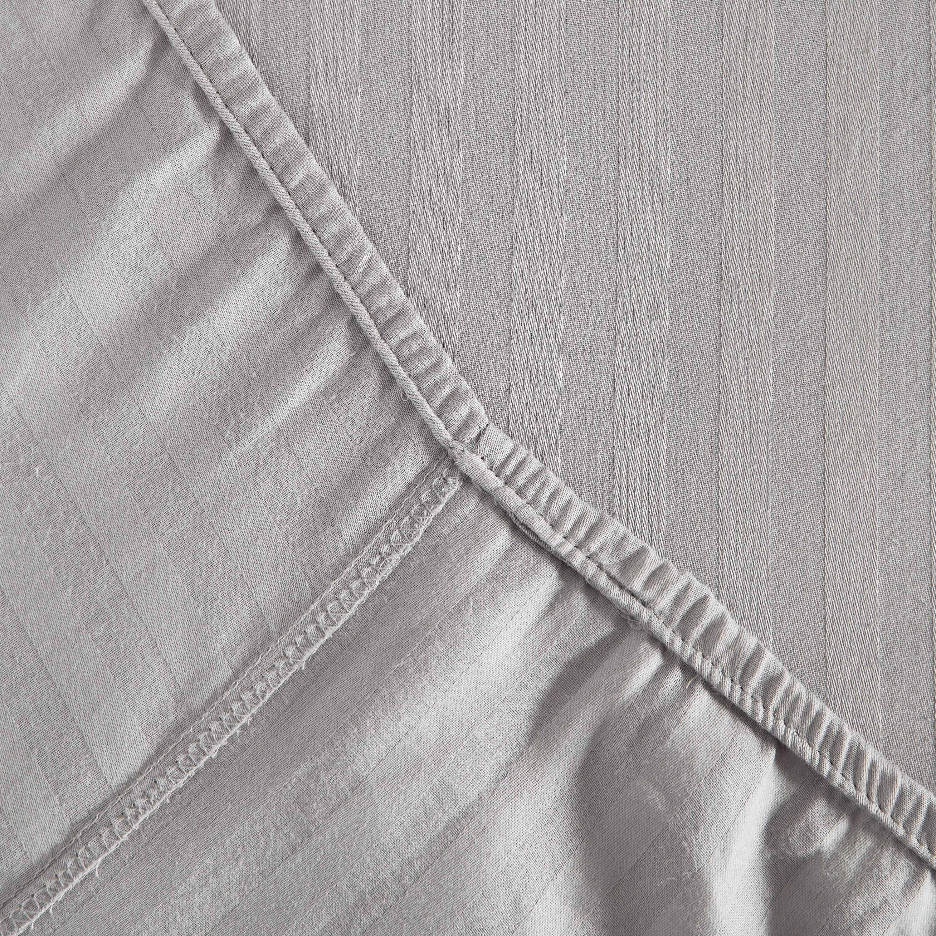 Hamilton Satin Stripe Super King Fitted Sheet - 200x200+36 cm-hbxhomeware-hbxbedroom-image-7