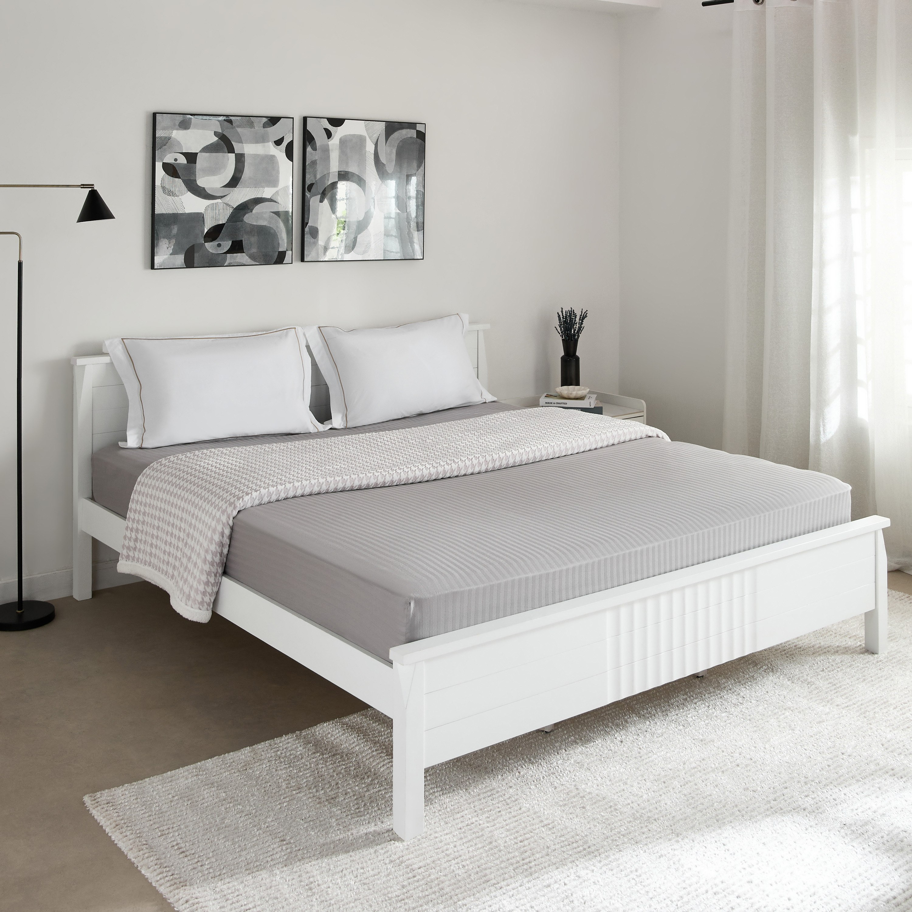 Hamilton Satin Stripe Super King Fitted Sheet - 200x200+36 cm-hbxhomeware-hbxbedroom-image-8