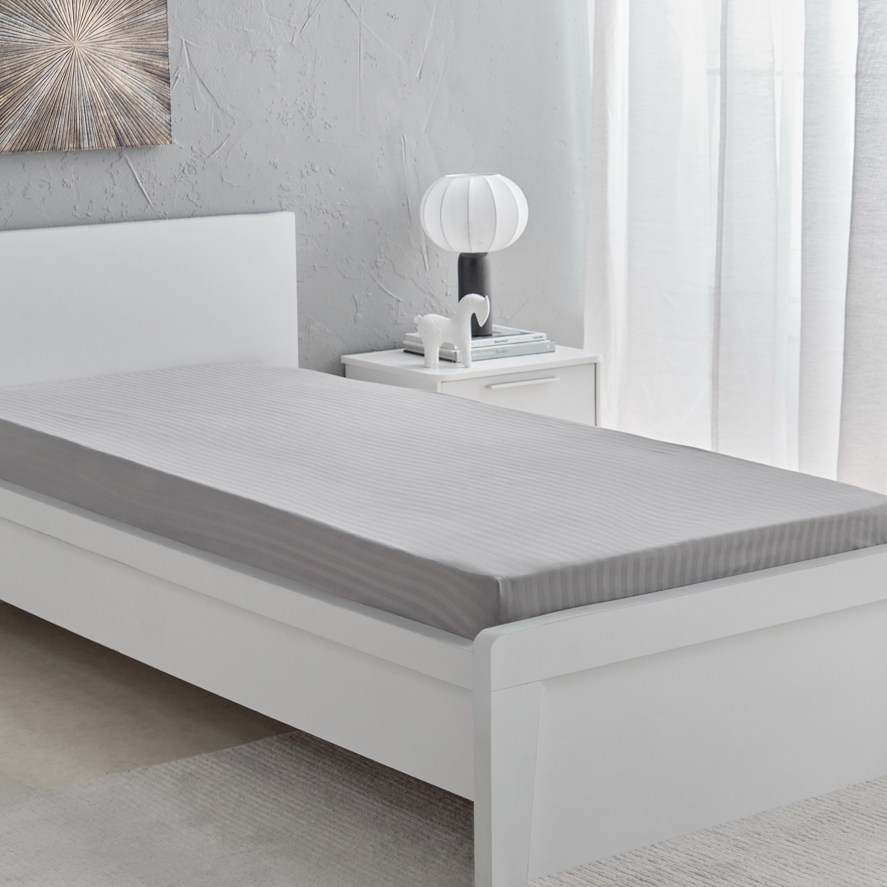 Hamilton Stripe Satin Cotton Single Fitted Sheet - 90x200+36 cm-hbxhomeware-bedding-fittedsheets-image-2