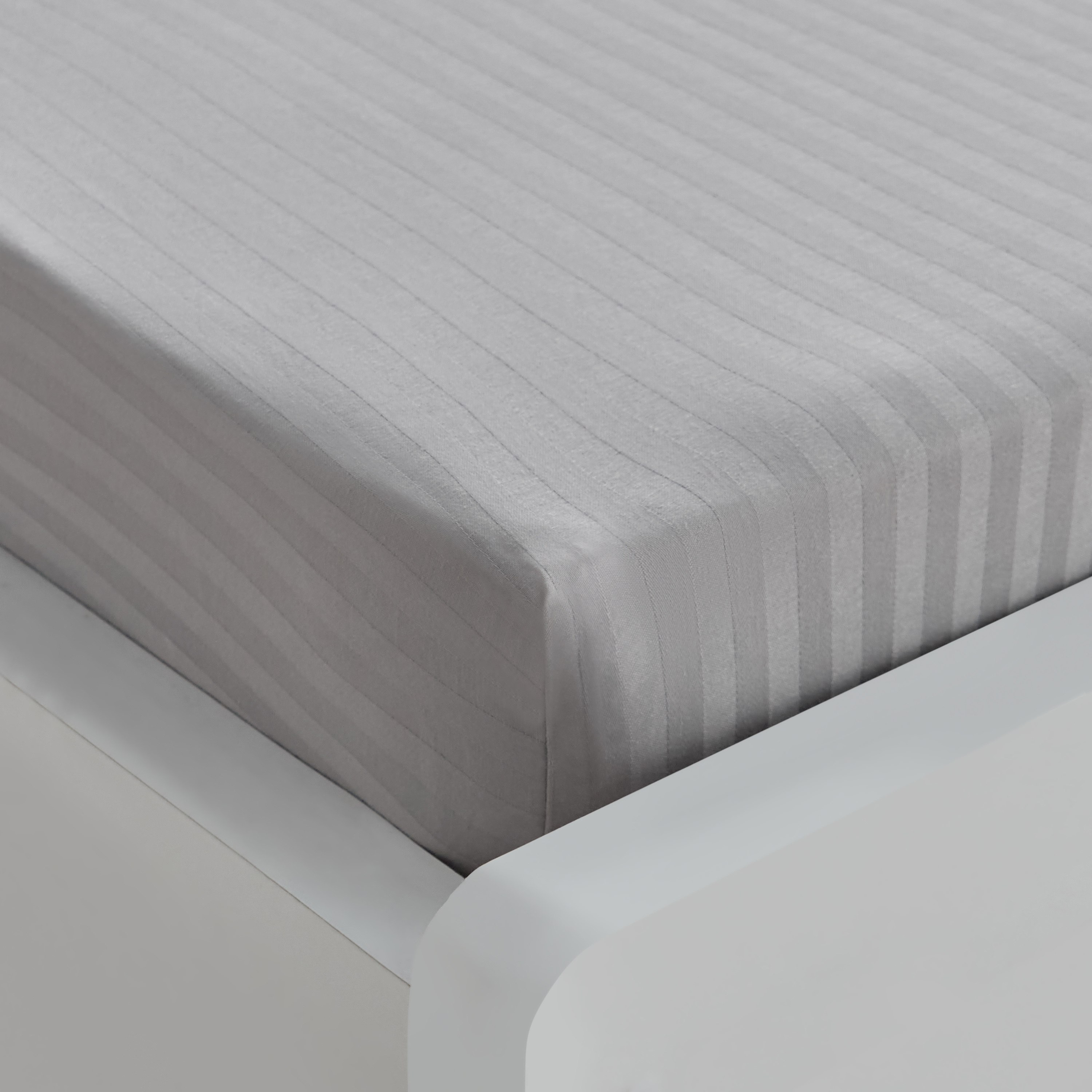 Hamilton Stripe Satin Cotton Single Fitted Sheet - 90x200+36 cm-hbxhomeware-bedding-fittedsheets-image-6