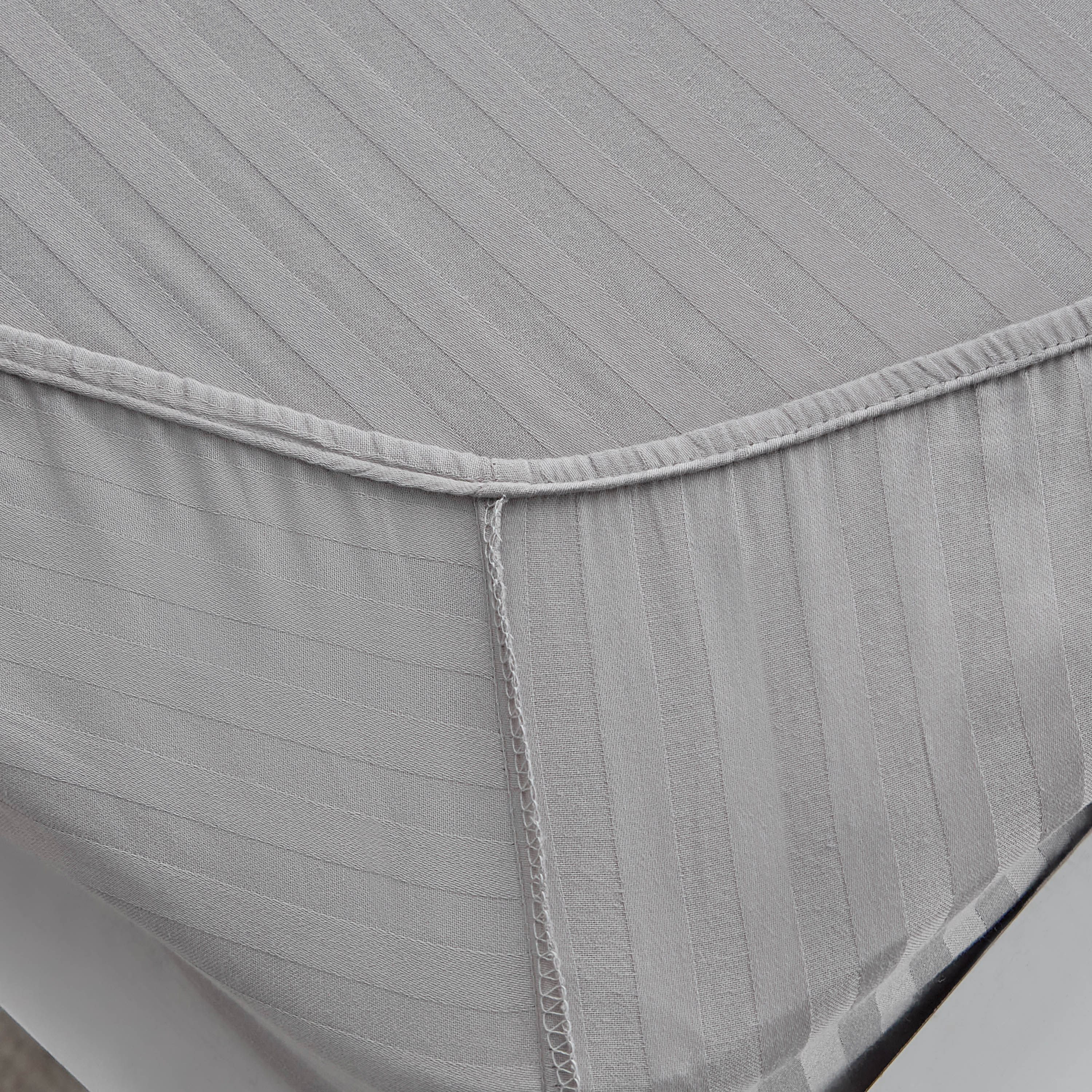 Hamilton Stripe Satin Cotton Single Fitted Sheet - 90x200+36 cm-hbxhomeware-bedding-fittedsheets-image-7