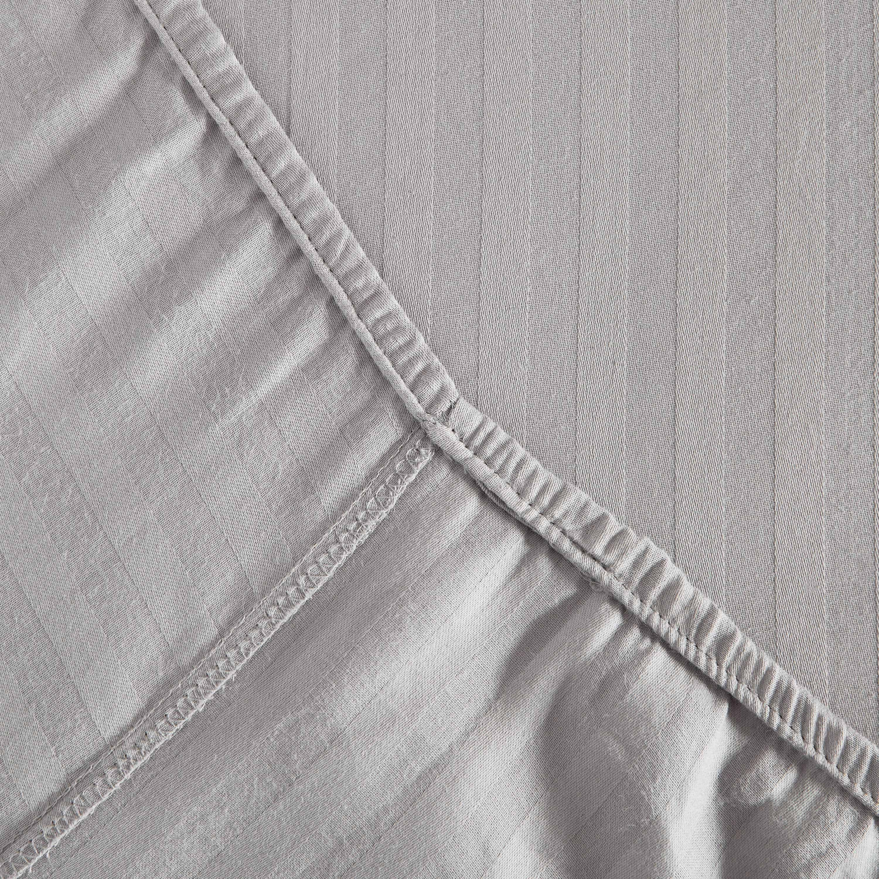 Hamilton Stripe Satin Cotton King Fitted Sheet - 180x210+36 cm-hbxhomeware-bedding-fittedsheets-image-7