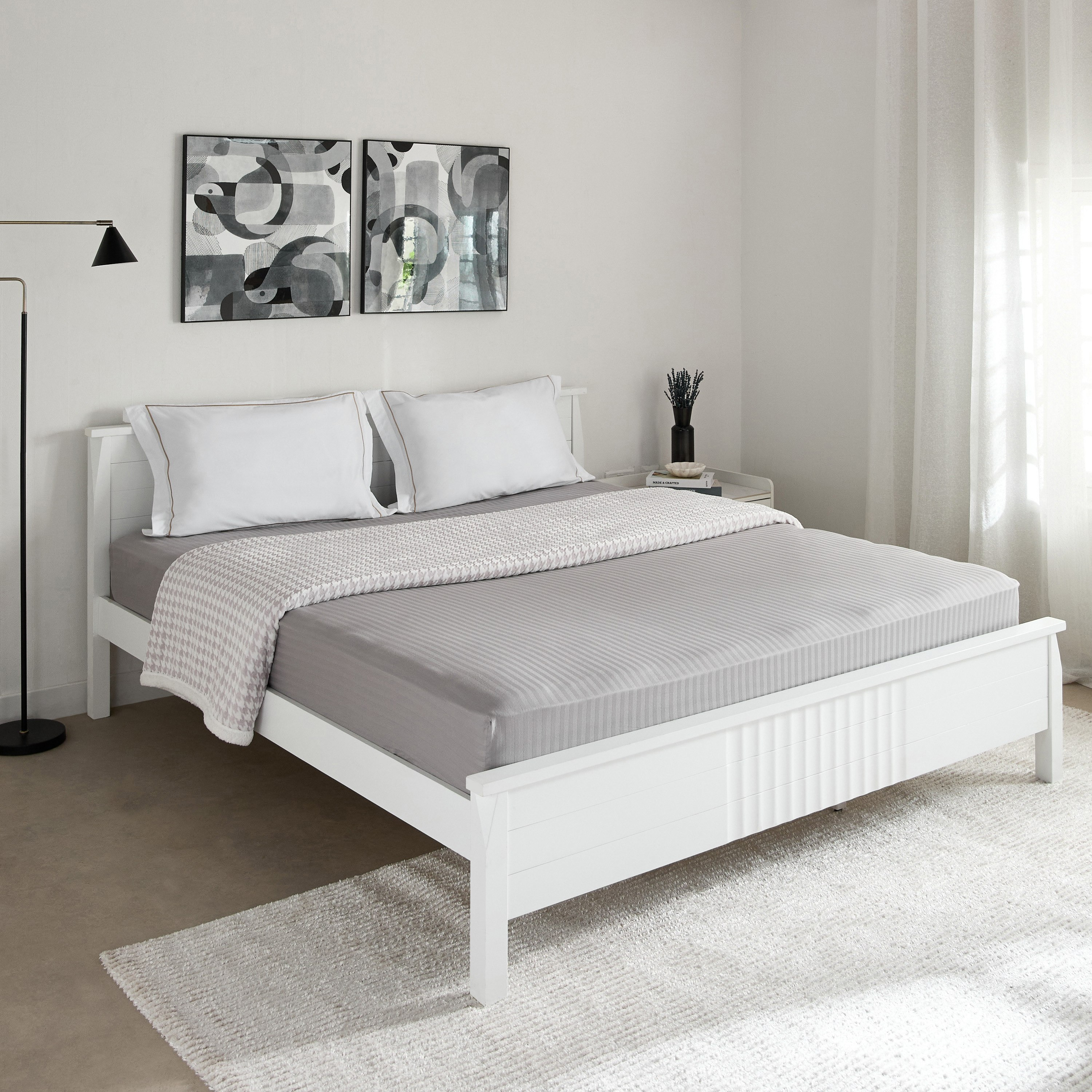 Hamilton Stripe Satin Cotton King Fitted Sheet - 180x210+36 cm-hbxhomeware-bedding-fittedsheets-image-8