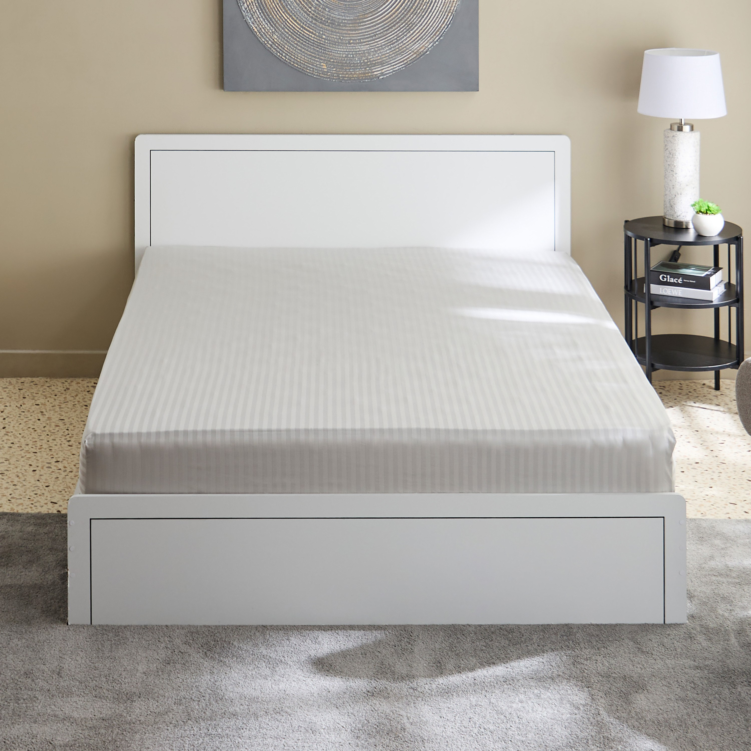 Hamilton Satin Stripe Queen Fitted Sheet - 150x200+36 cm-hbxhomeware-hbxbedroom-image-3