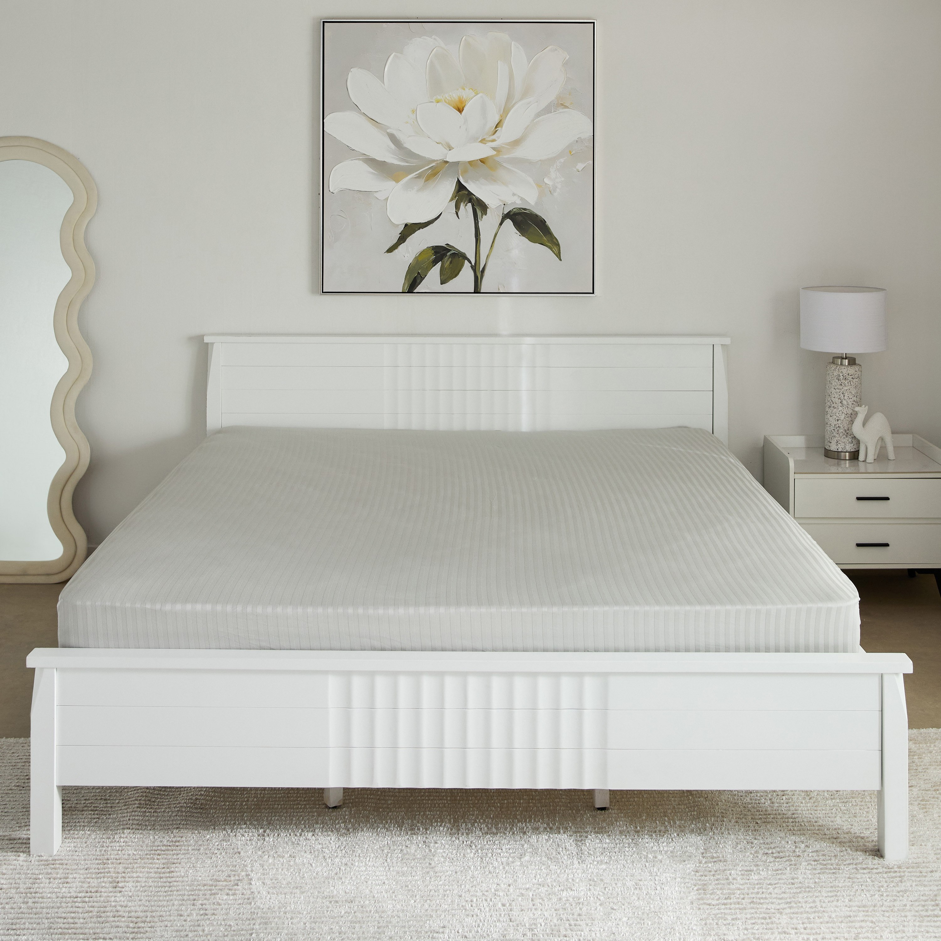 Hamilton Satin Striped Super King Fitted Sheet - 200x200+36 cm-hbxhomeware-hbxbedroom-image-3