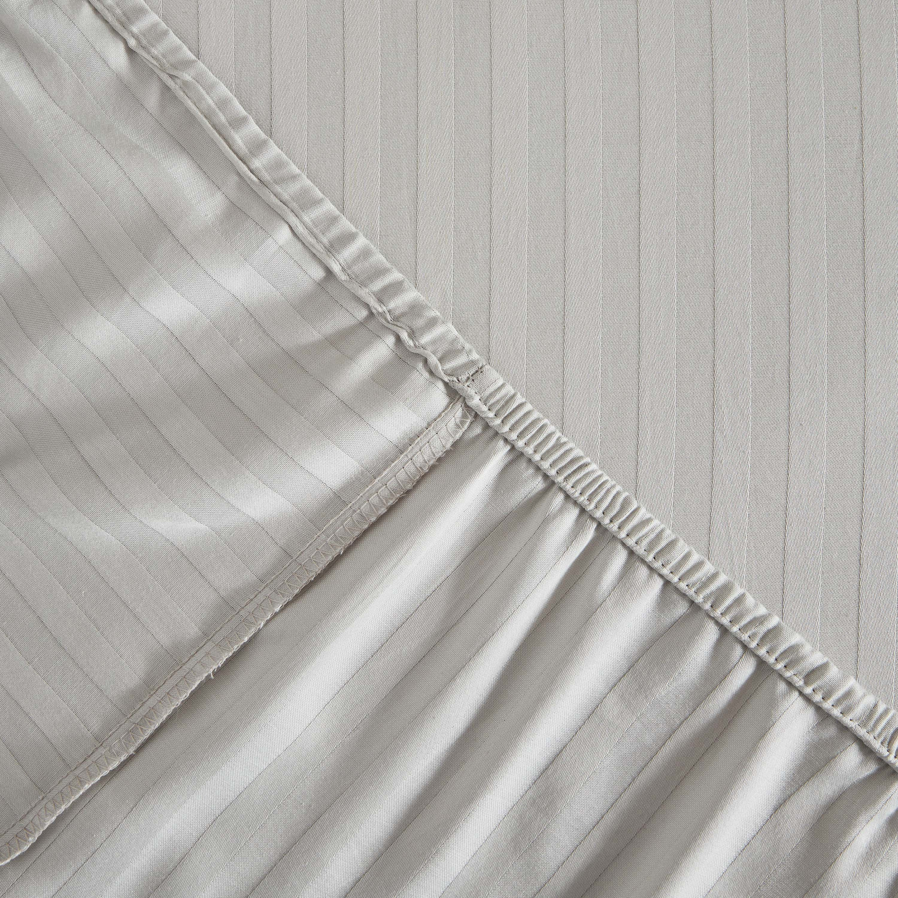 Hamilton Satin Striped Super King Fitted Sheet - 200x200+36 cm-hbxhomeware-hbxbedroom-image-7