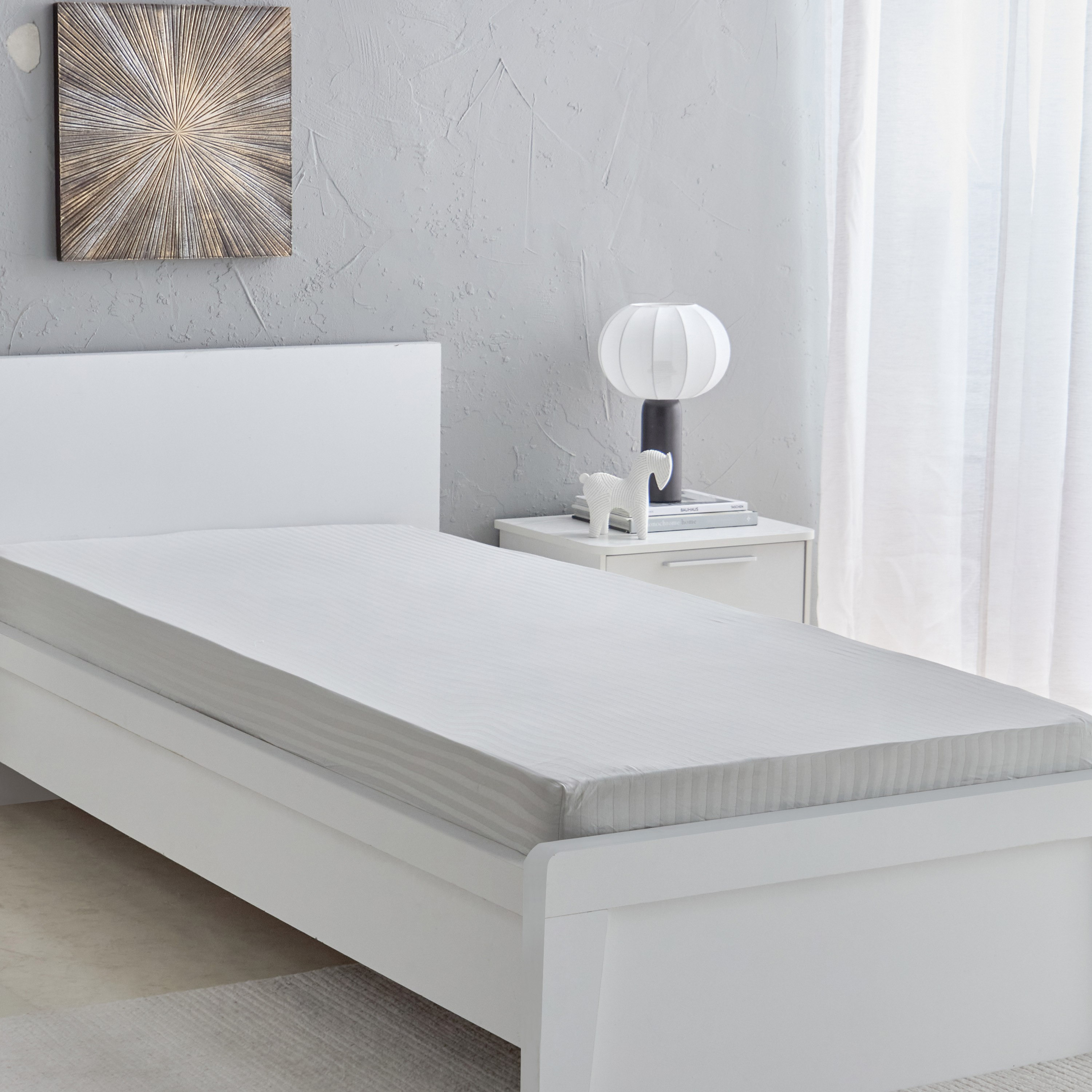 Hamilton Striped Satin Cotton Single Fitted Sheet - 90x200+36 cm-hbxhomeware-bedding-fittedsheets-image-2