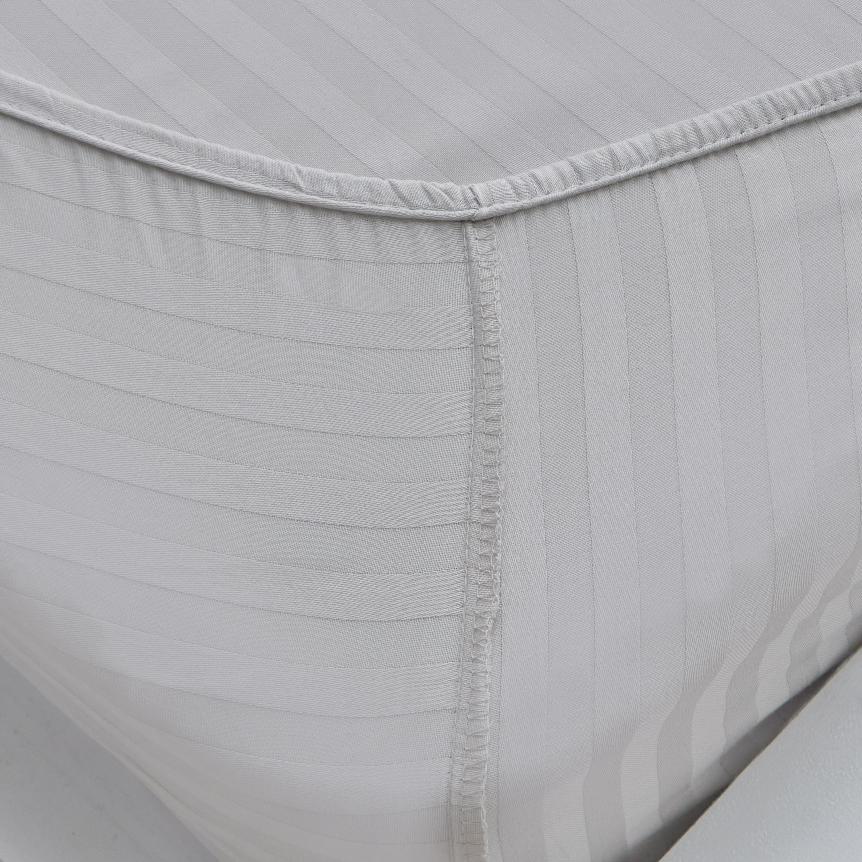 Hamilton Striped Satin Cotton Single Fitted Sheet - 90x200+36 cm-hbxhomeware-bedding-fittedsheets-image-7
