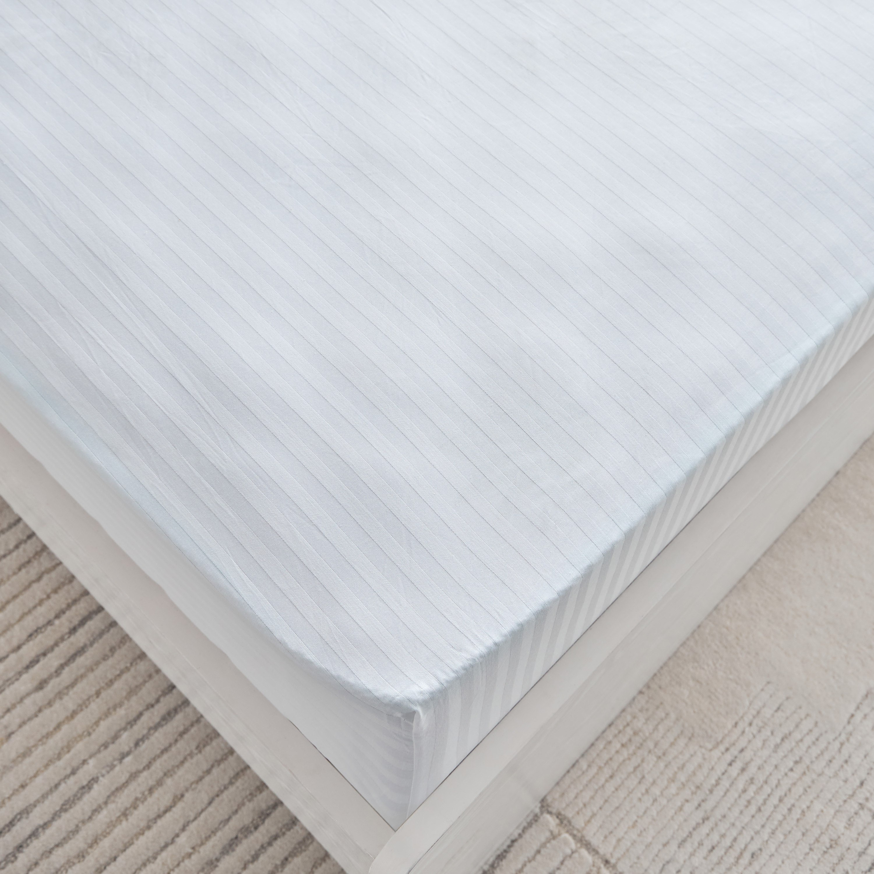 Hamilton Satin Stripe Olympic Queen Fitted Sheet - 160x200+36 cm-hbxhomeware-hbxbedroom-image-4