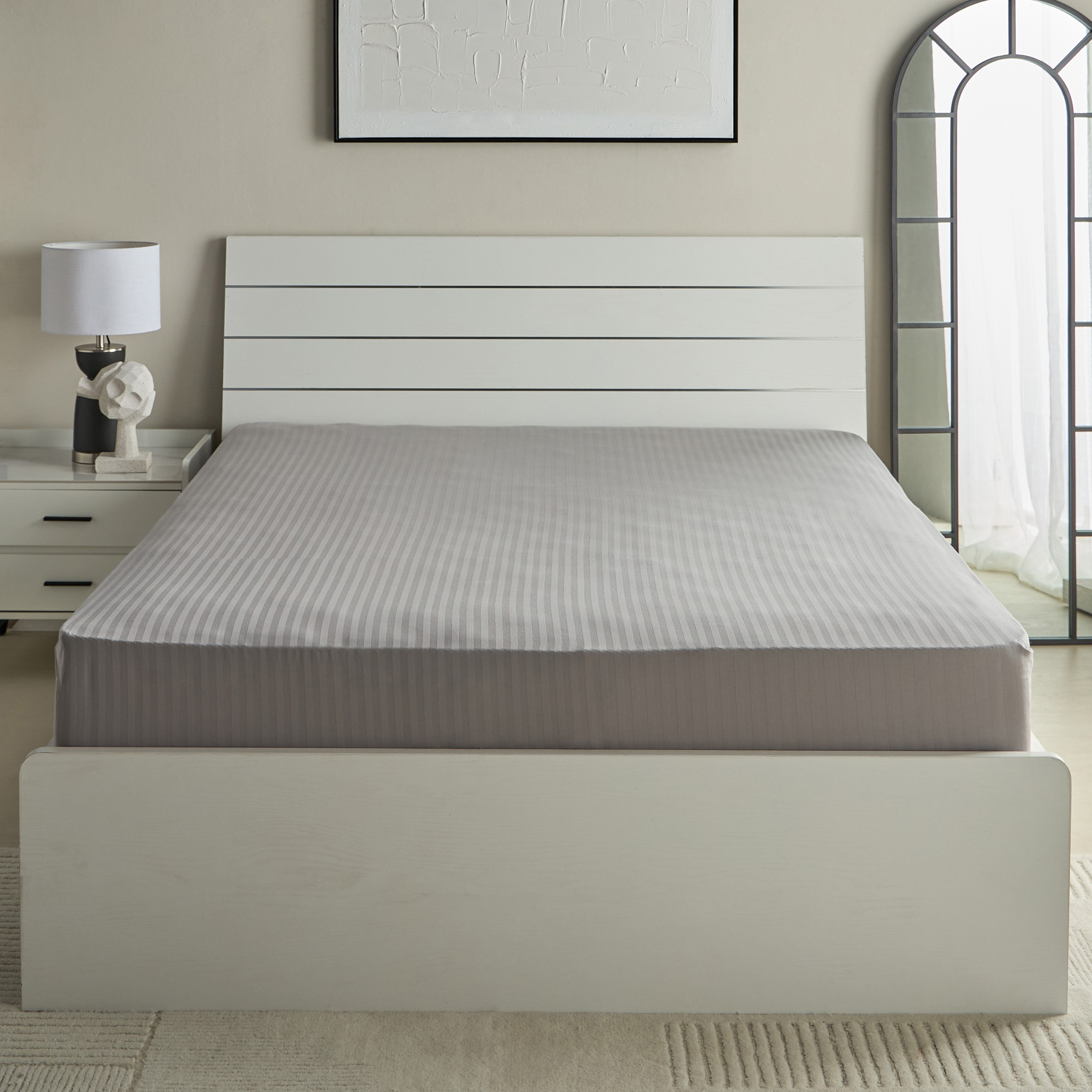 Hamilton Satin Stripe Olympic Queen Fitted Sheet - 160x200+36 cm-hbxhomeware-hbxbedroom-image-3