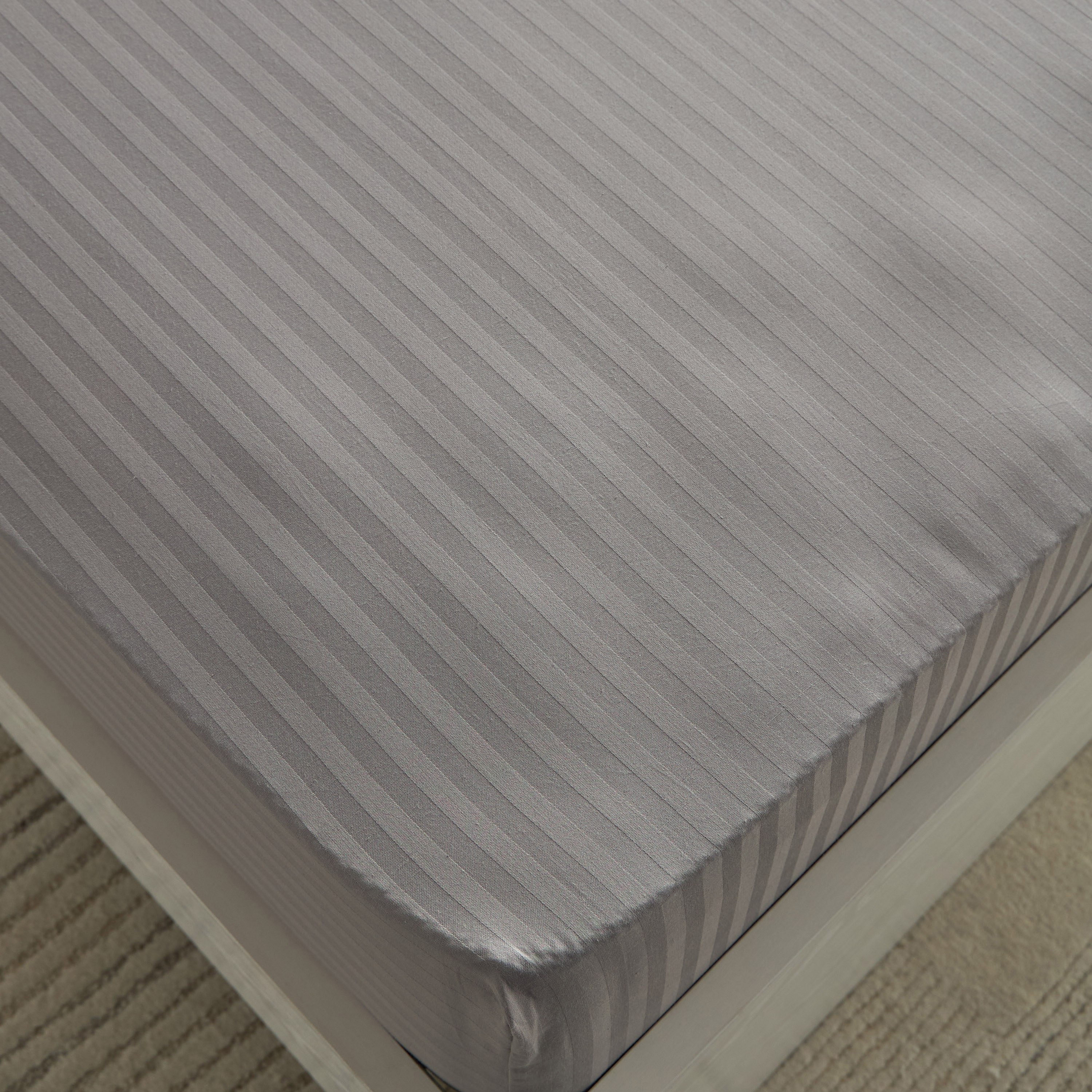 Hamilton Satin Stripe Olympic Queen Fitted Sheet - 160x200+36 cm-hbxhomeware-hbxbedroom-image-4
