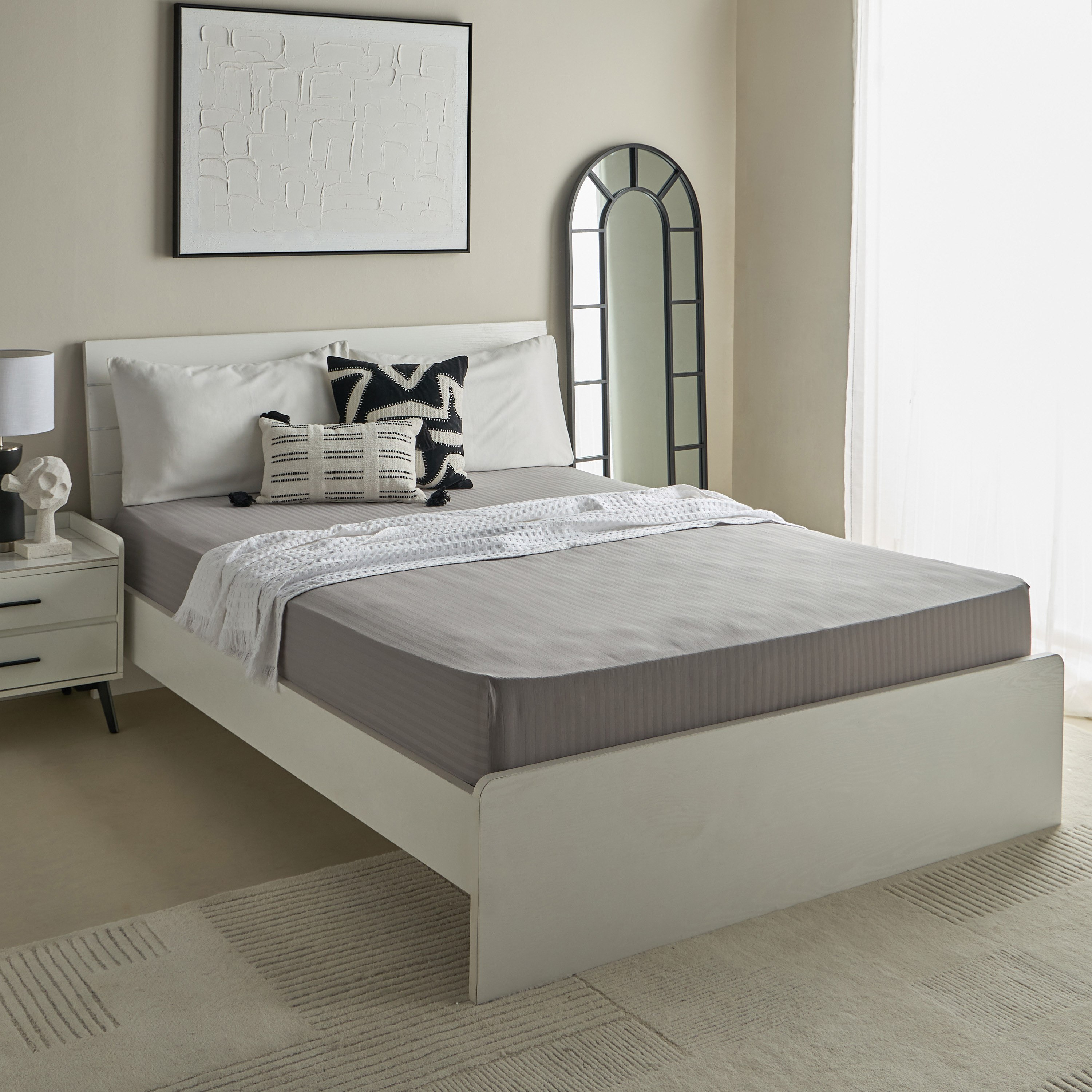 Hamilton Satin Stripe Olympic Queen Fitted Sheet - 160x200+36 cm-hbxhomeware-hbxbedroom-image-8