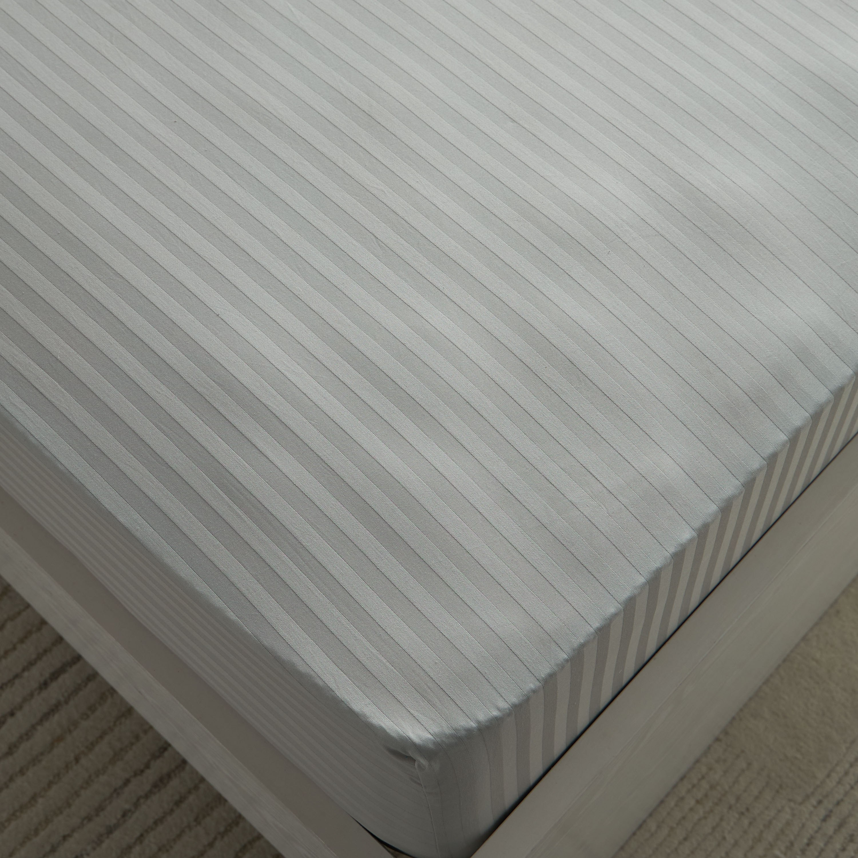 Hamilton Satin Stripe Olympic Queen Fitted Sheet - 160x200+36 cm-hbxhomeware-hbxbedroom-image-5