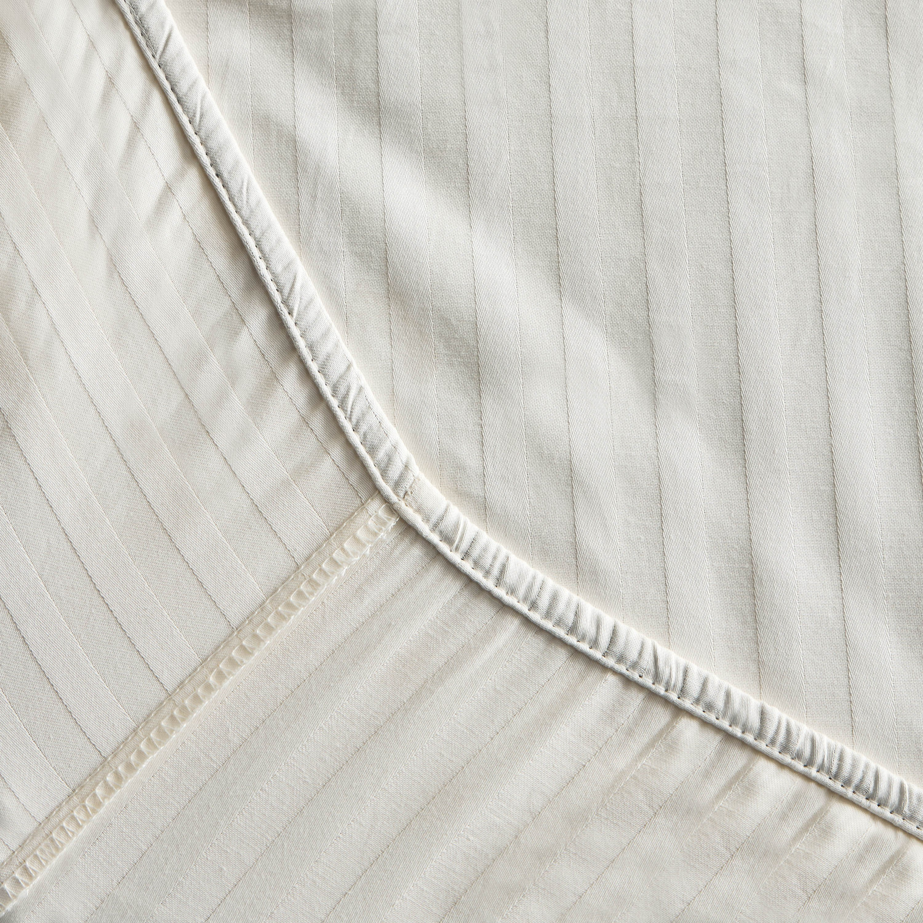 Hamilton Satin Stripe Twin Fitted Sheet - 120x200+36 cm-hbxhomeware-hbxbedroom-image-7