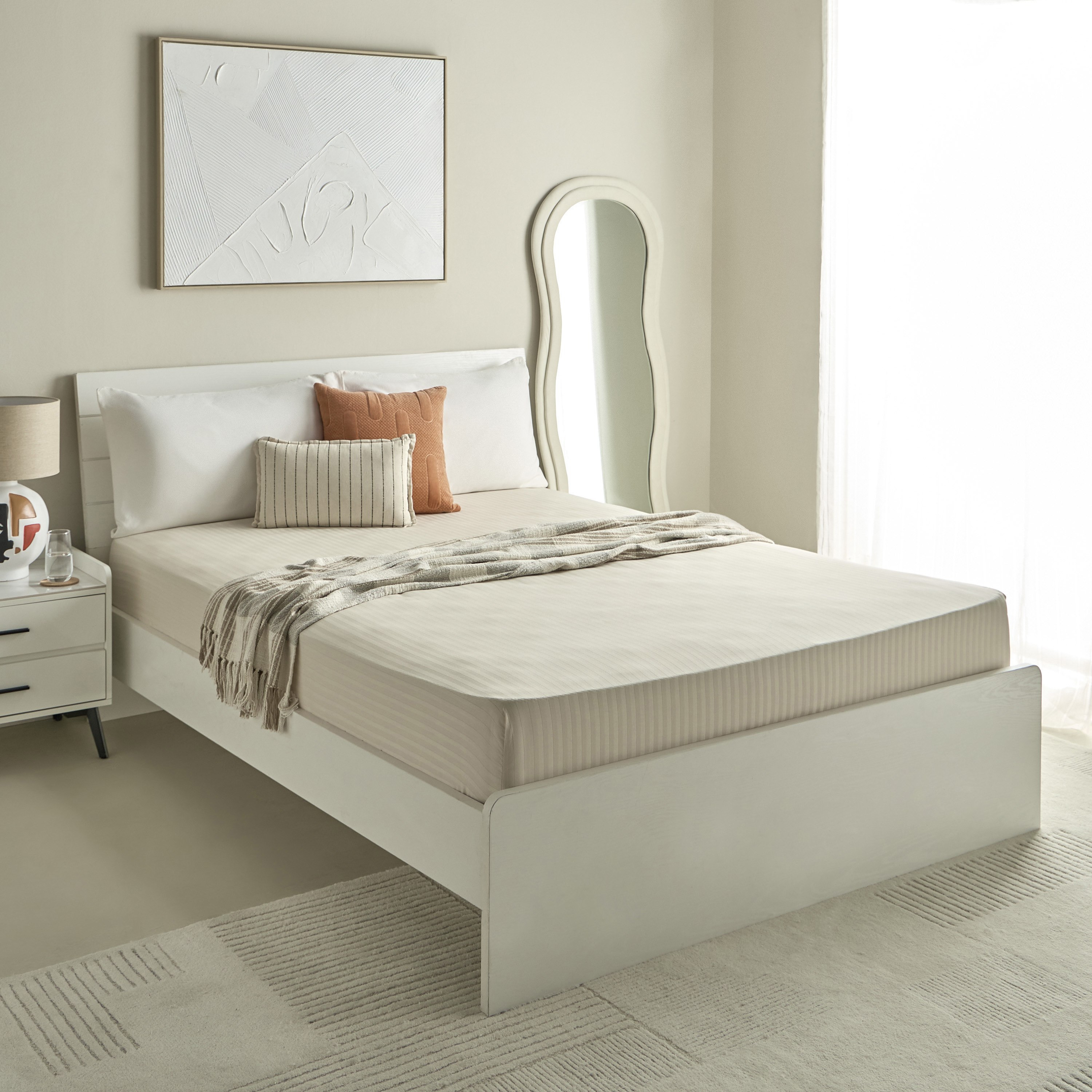 Hamilton Satin Stripe Olympic Queen Fitted Sheet - 160x200+36 cm-hbxhomeware-hbxbedroom-image-8