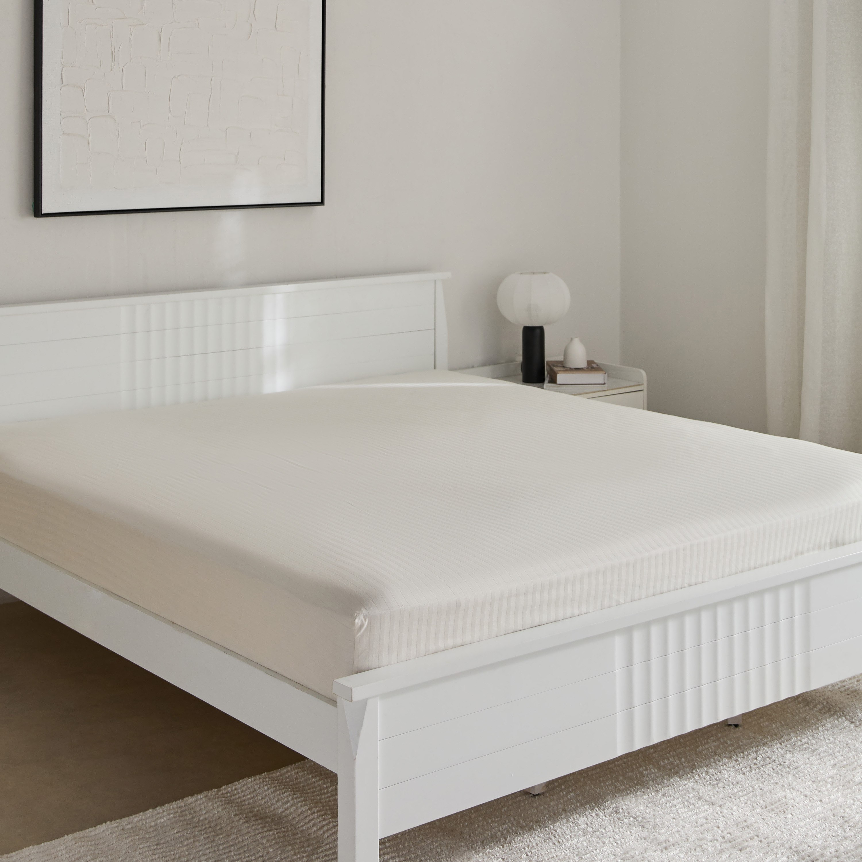 Hamilton Stripe Satin Cotton King Fitted Sheet - 180x210+36 cm-hbxhomeware-hbxbedroom-image-2