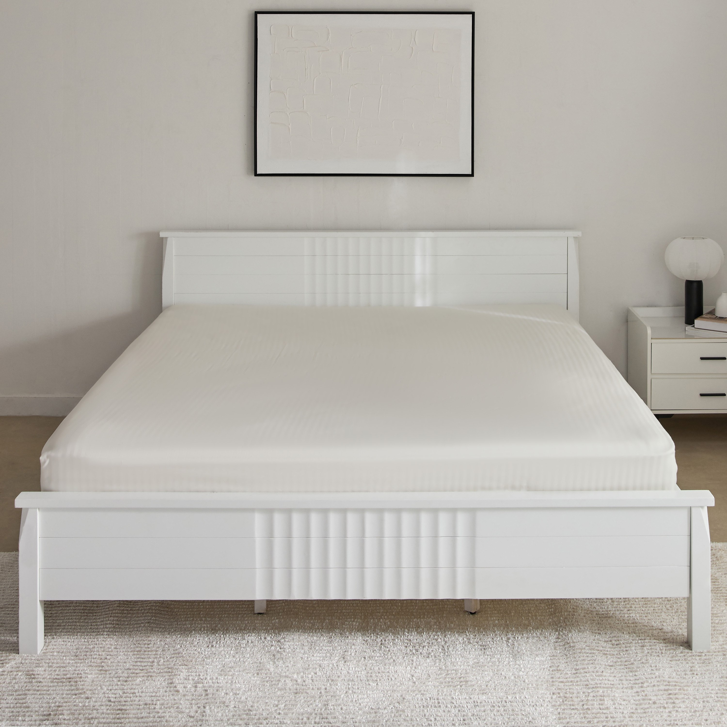 Hamilton Stripe Satin Cotton King Fitted Sheet - 180x210+36 cm-hbxhomeware-hbxbedroom-image-3