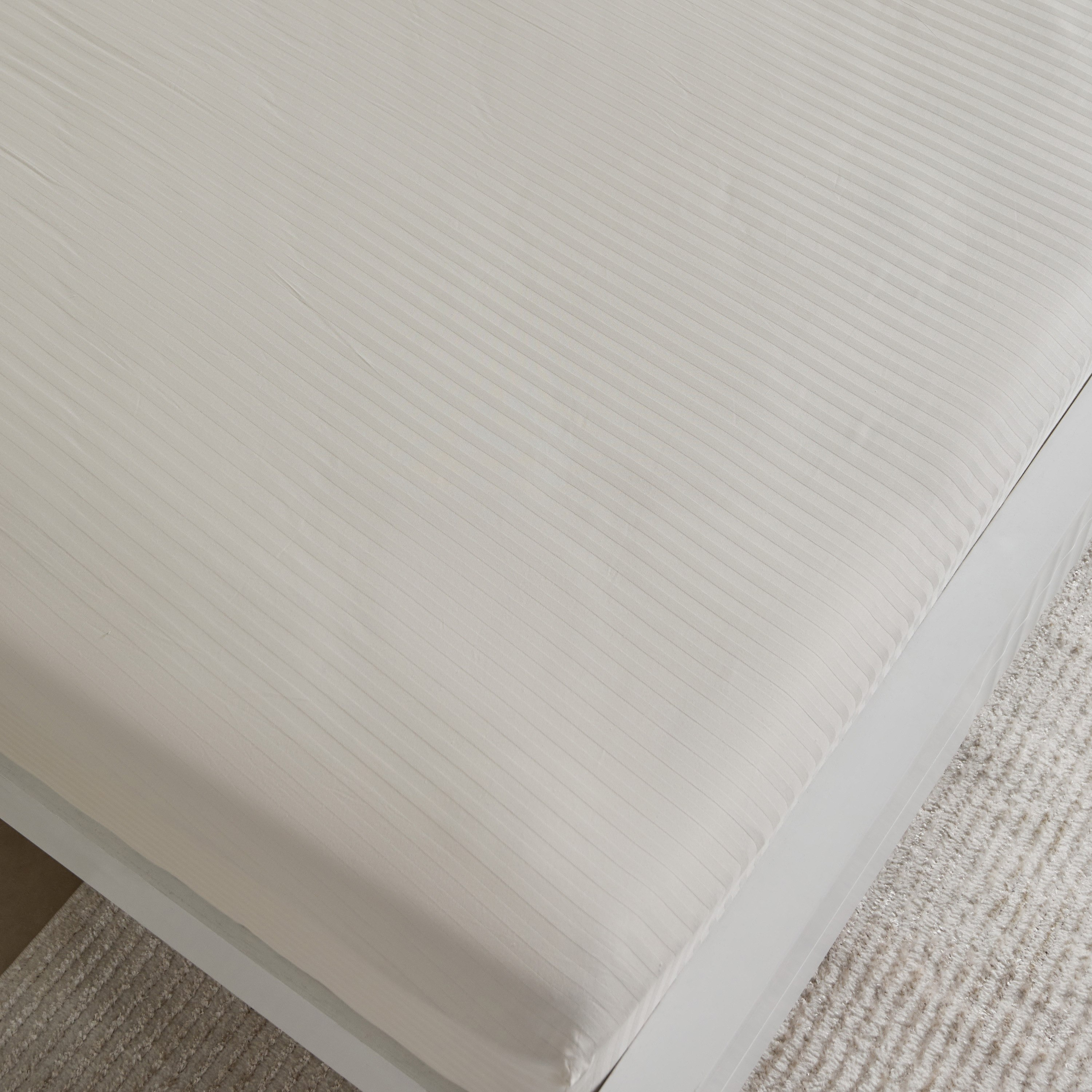 Hamilton Stripe Satin Cotton King Fitted Sheet - 180x210+36 cm-hbxhomeware-hbxbedroom-image-4