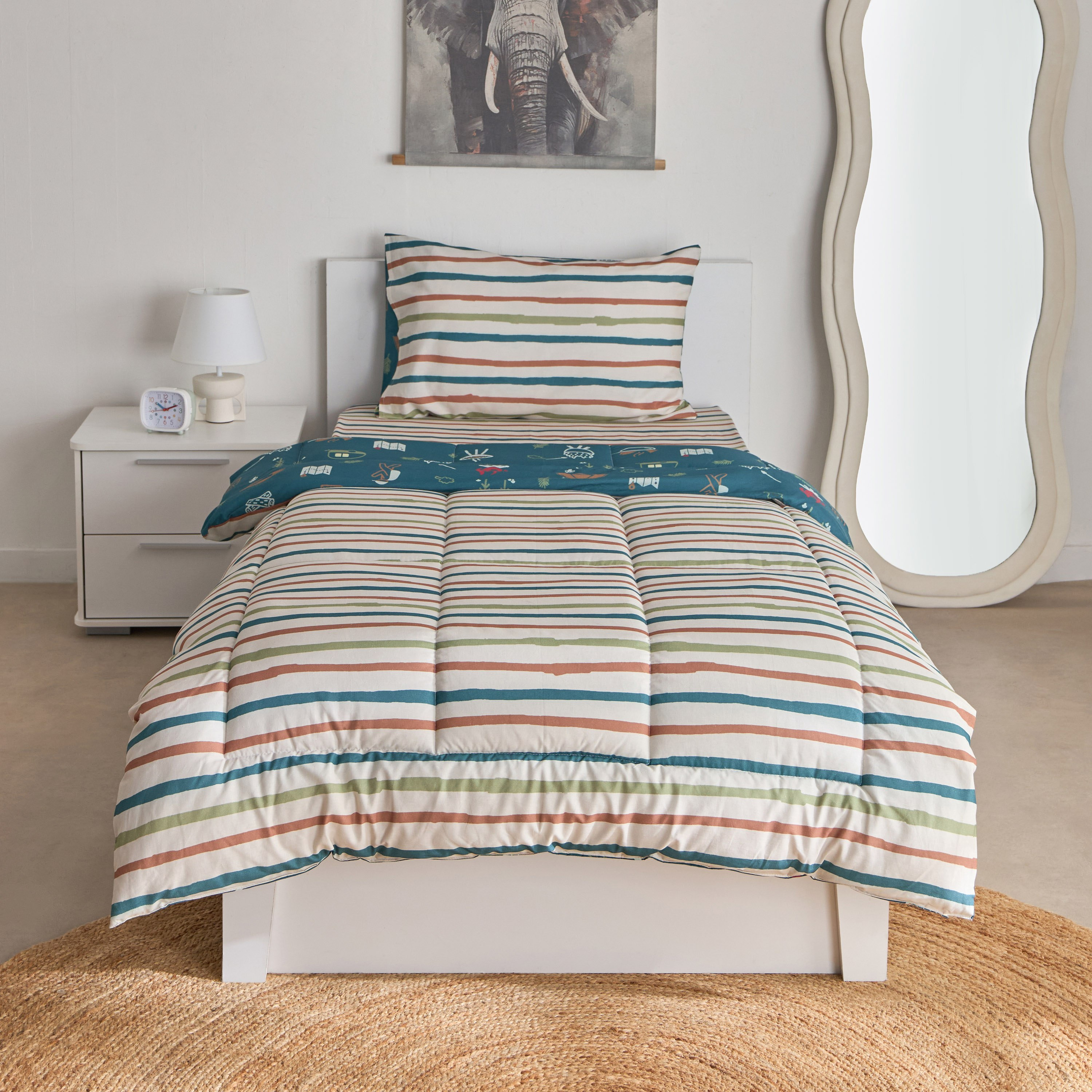 Joy Adventurer Campsite 2-Piece Single Cotton Comforter Set - 135x220 cm-hbxhomeware-hbxbedroom-image-4