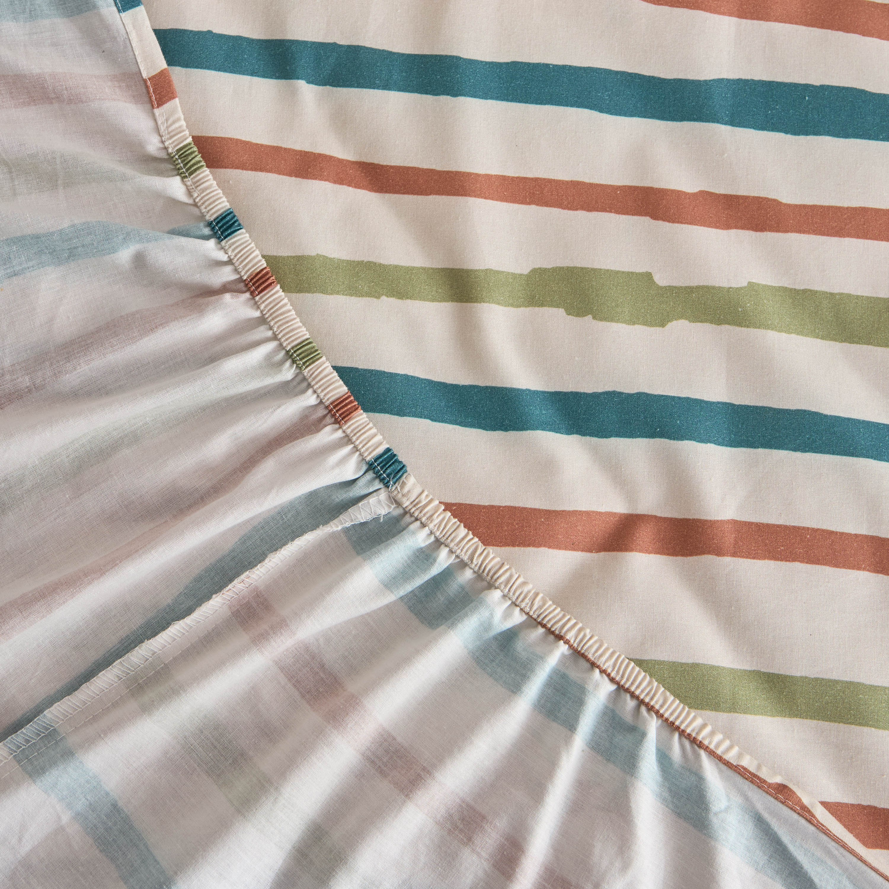 Joy Adventurer Campsite Single Cotton Fitted Sheet - 90x200+25 cm-hbxhomeware-hbxkidsandyouth-image-7