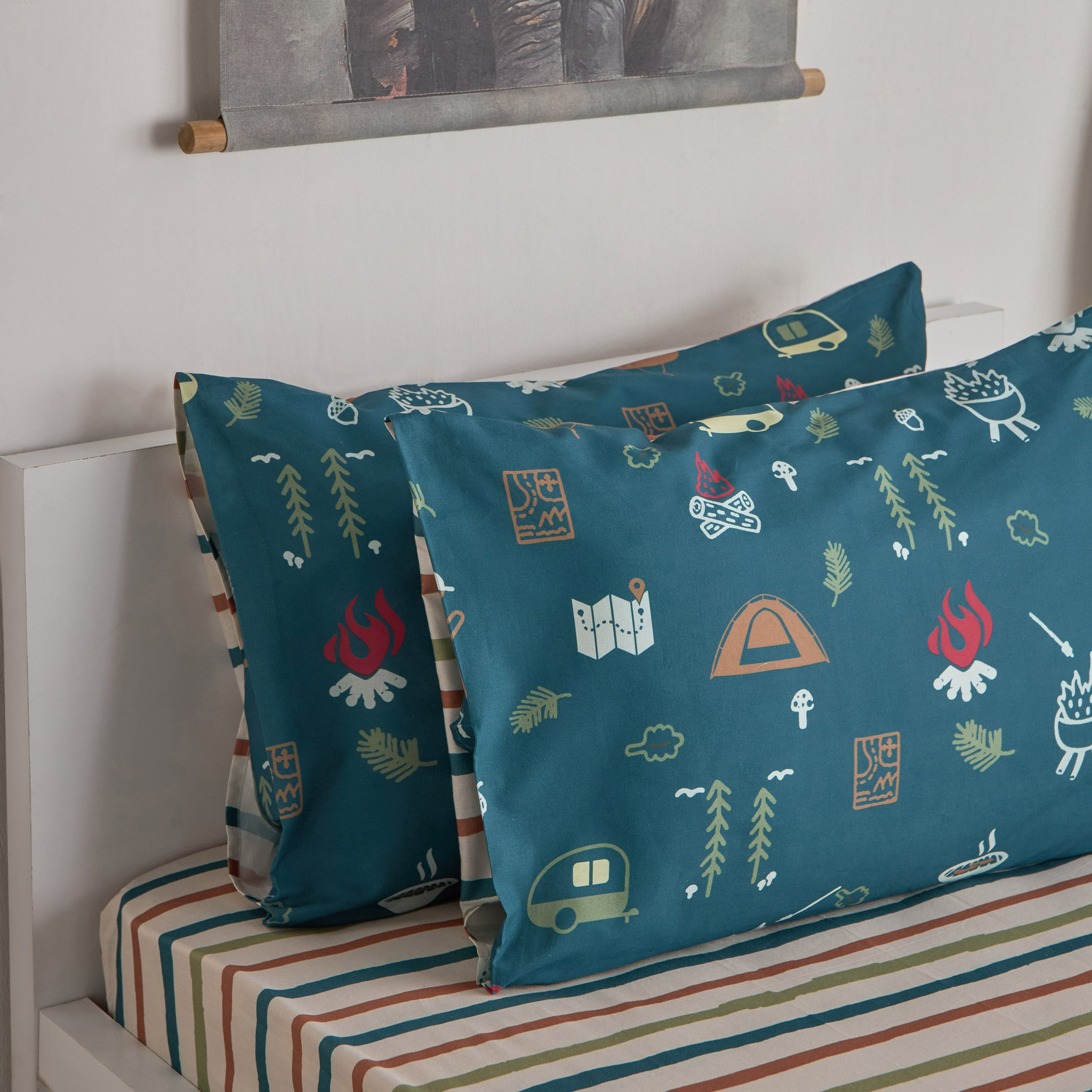 Joy Adventurer 2-Piece Campsite Pillow Cover Set - 50x75 cm-hbxhomeware-hbxkidsandyouth-image-3