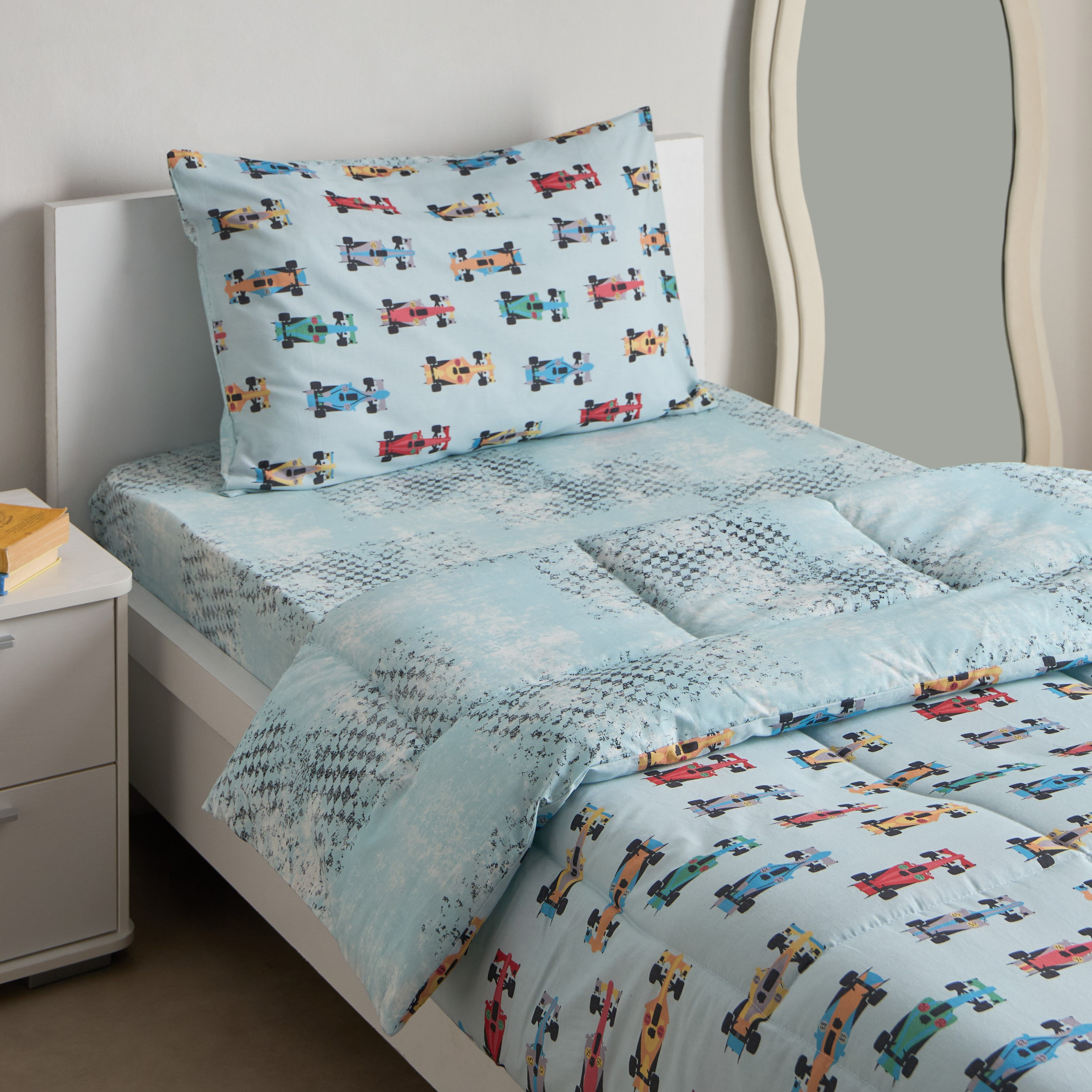 طقم لحاف فردي قطن رود رانر قطعتين من توم جيرهيد - 135×220 سم-hbxhomeware-hbxbedroom-image-1