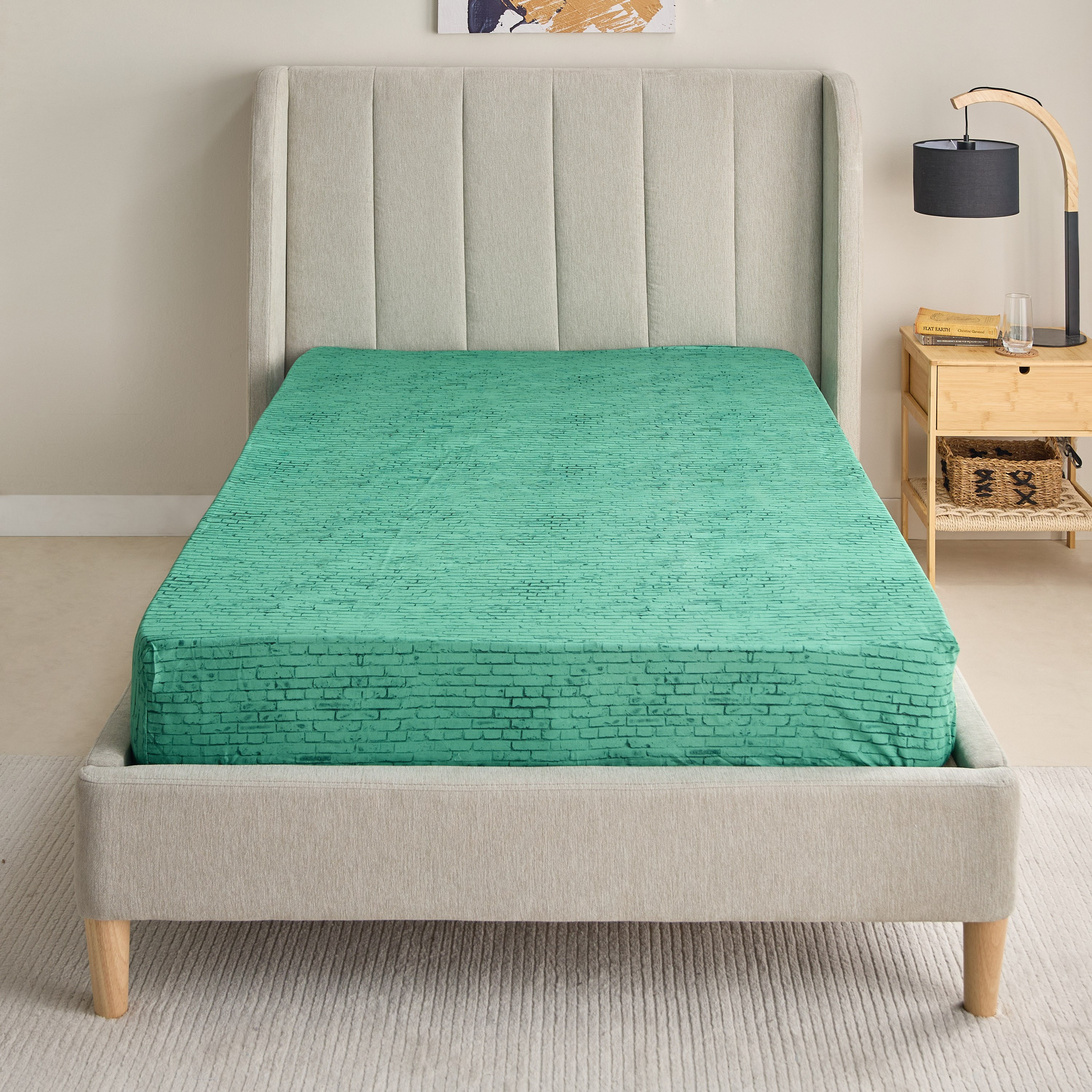 Tom Gearhead Freestyle Twin Cotton Fitted Sheet - 120x200+25 cm-hbxhomeware-hbxkidsandyouth-image-3