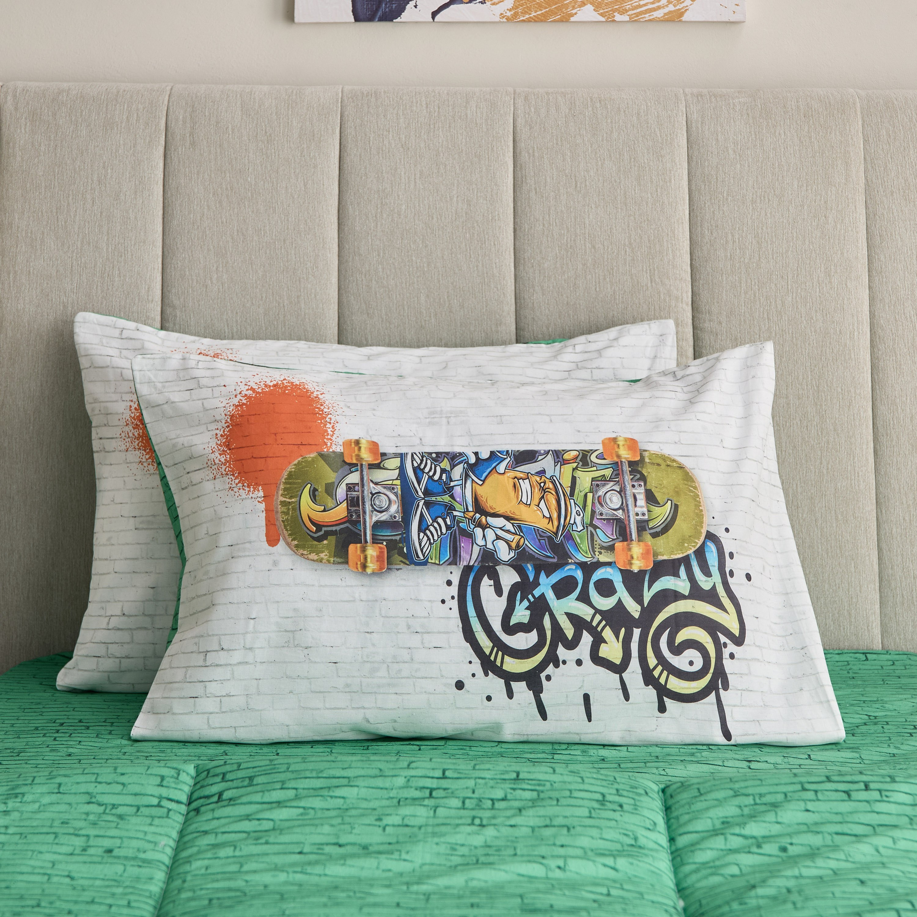 Tom Gearhead 2-Piece Freestyle Pillow Cover Set - 50x75 cm-hbxhomeware-hbxkidsandyouth-image-2