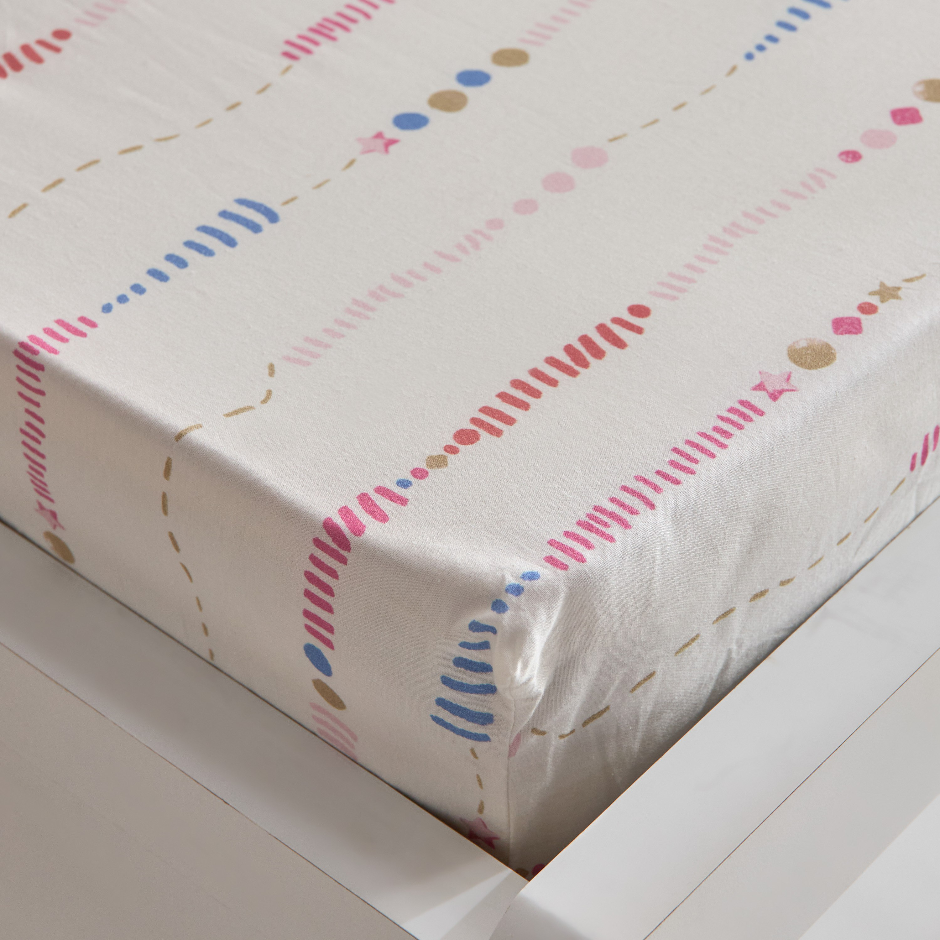 شرشف مطاطي قطن فردي ليليت من آيفي ميدوز - 90x200+25 سم-hbxhomeware-hbxkidsandyouth-image-6