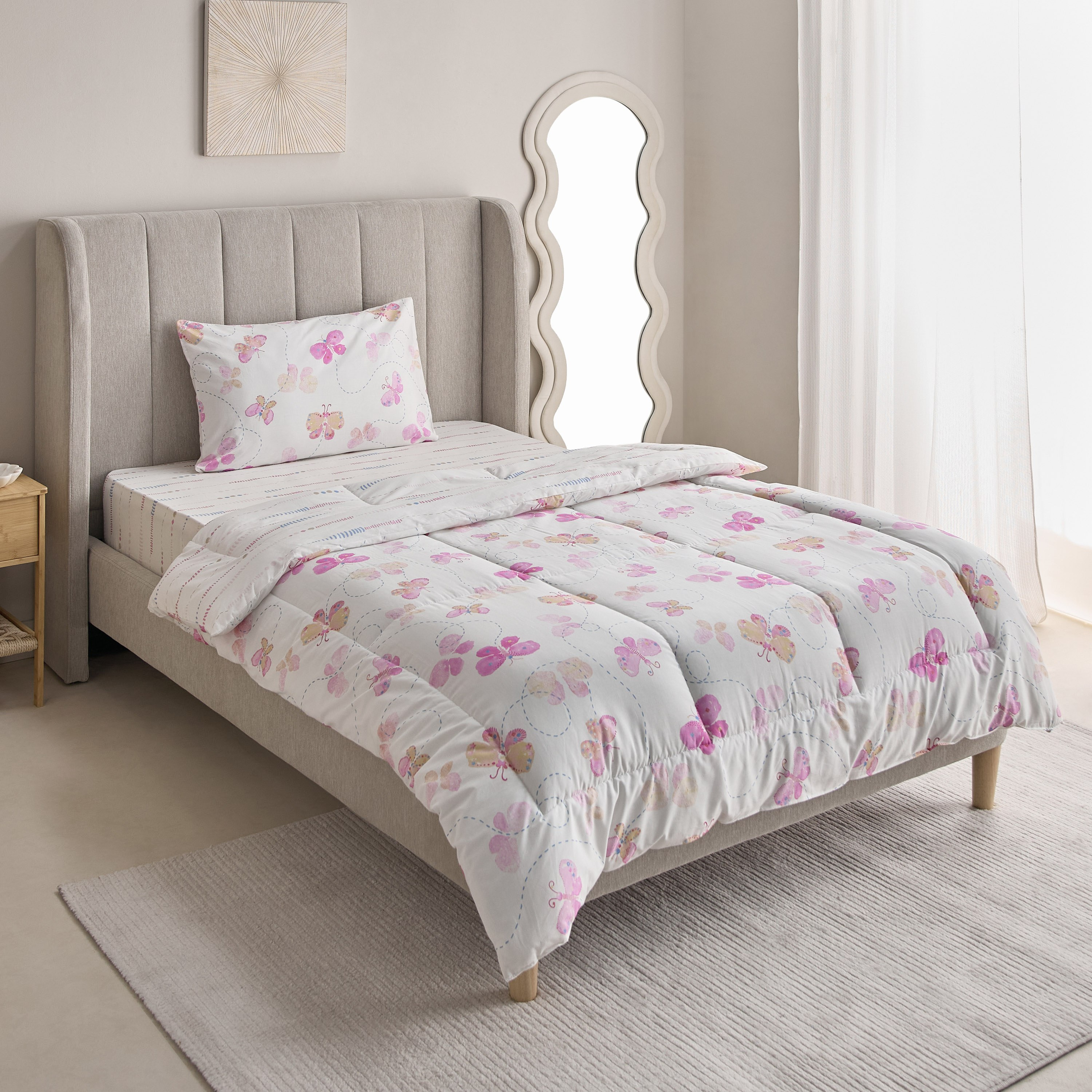 طقم لحاف توين قطن قطعتين من آيفي ميدوز - 160×220 سم-hbxhomeware-hbxbedroom-image-2