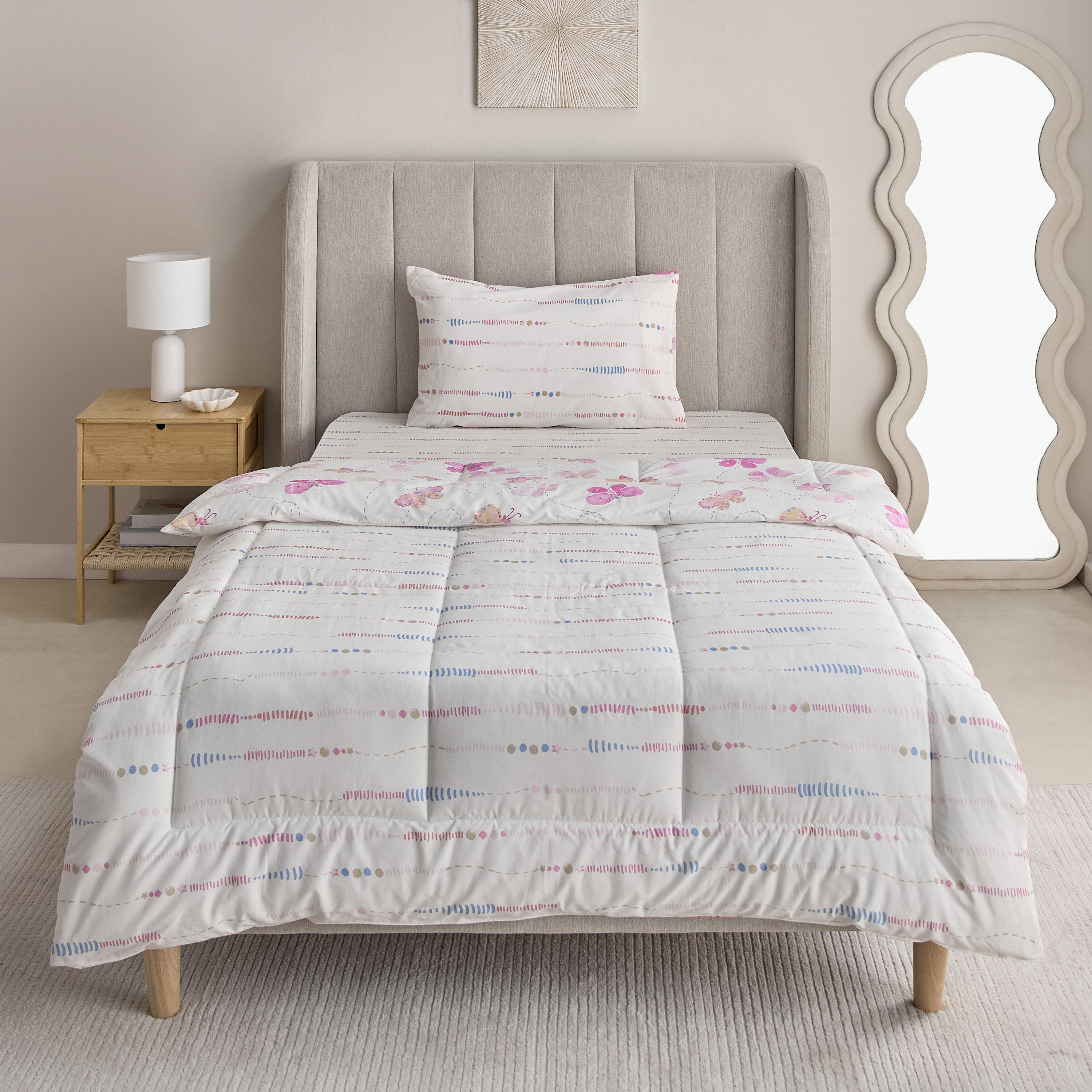 طقم لحاف توين قطن قطعتين من آيفي ميدوز - 160×220 سم-hbxhomeware-hbxbedroom-image-4