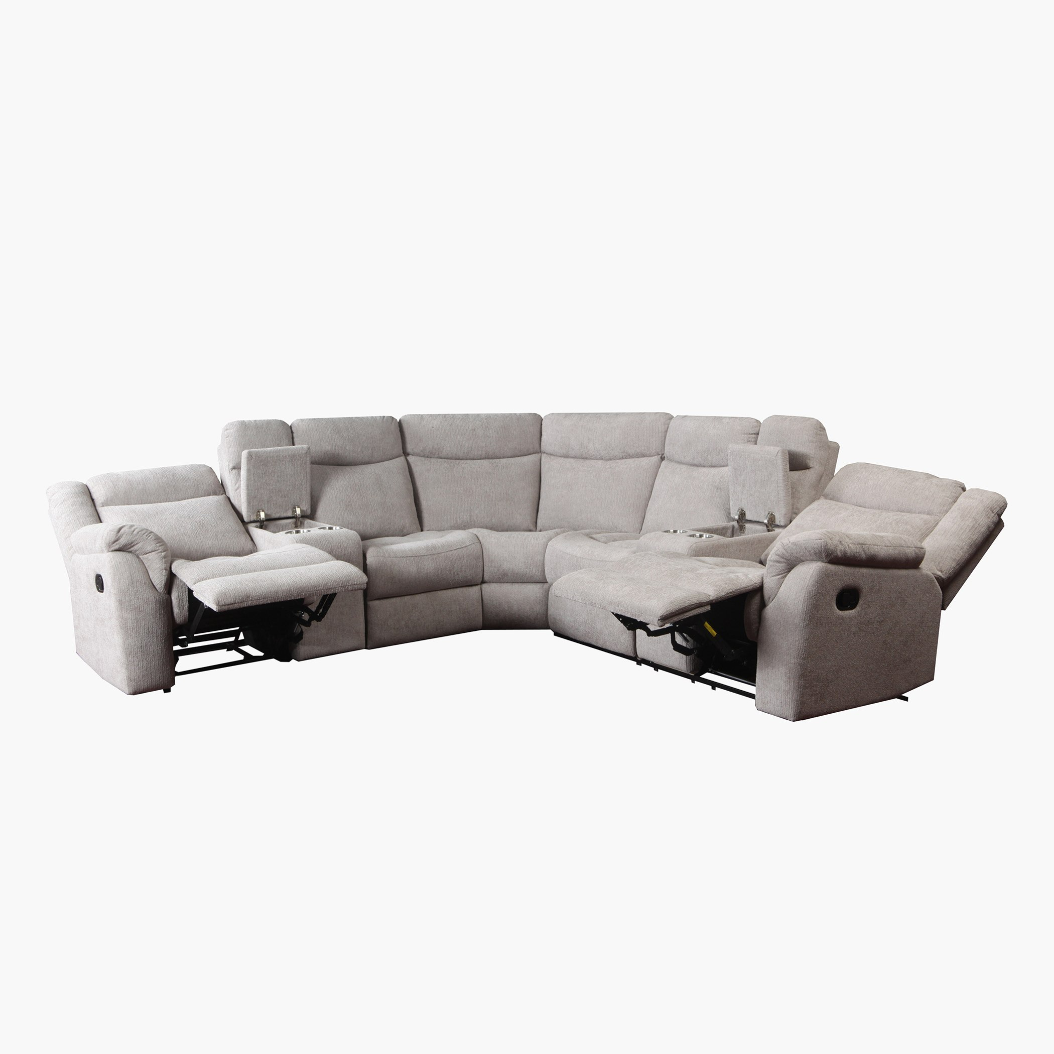 كنبة استرخاء ركنية قماش 4 مقاعد مع 2 كونسول و4 حاملات أكواب من ألفريد-hbxlivingroom-sofasandarmchairs-sofas-image-7