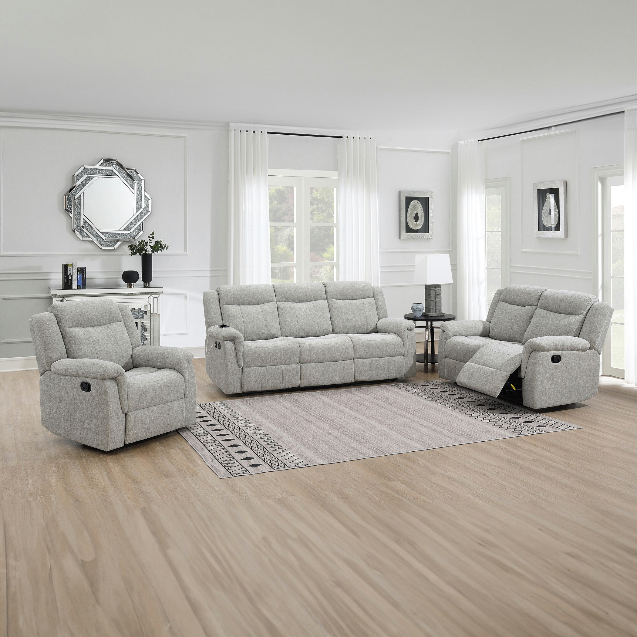 Jane 3-Seater Fabric Recliner Sofa with USB-hbxlivingroom-sofasandarmchairs-sofas-image-3