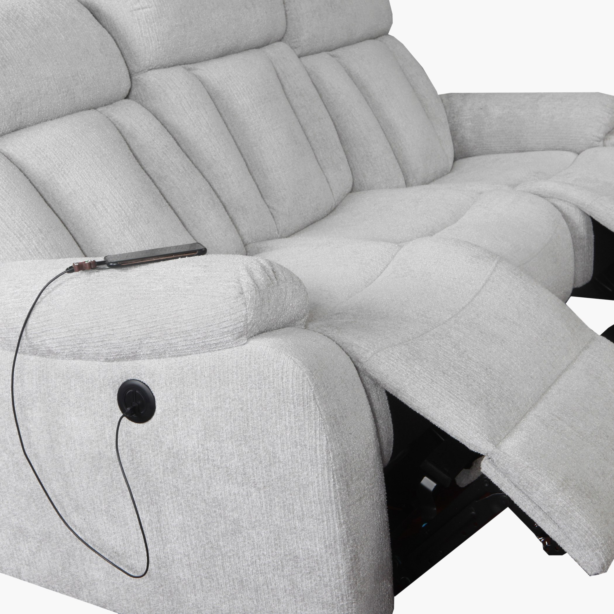 Dallas Electric Power 3-Seater Fabric Recliner Sofa with USB-hbxlivingroom-sofasandarmchairs-sofas-image-10