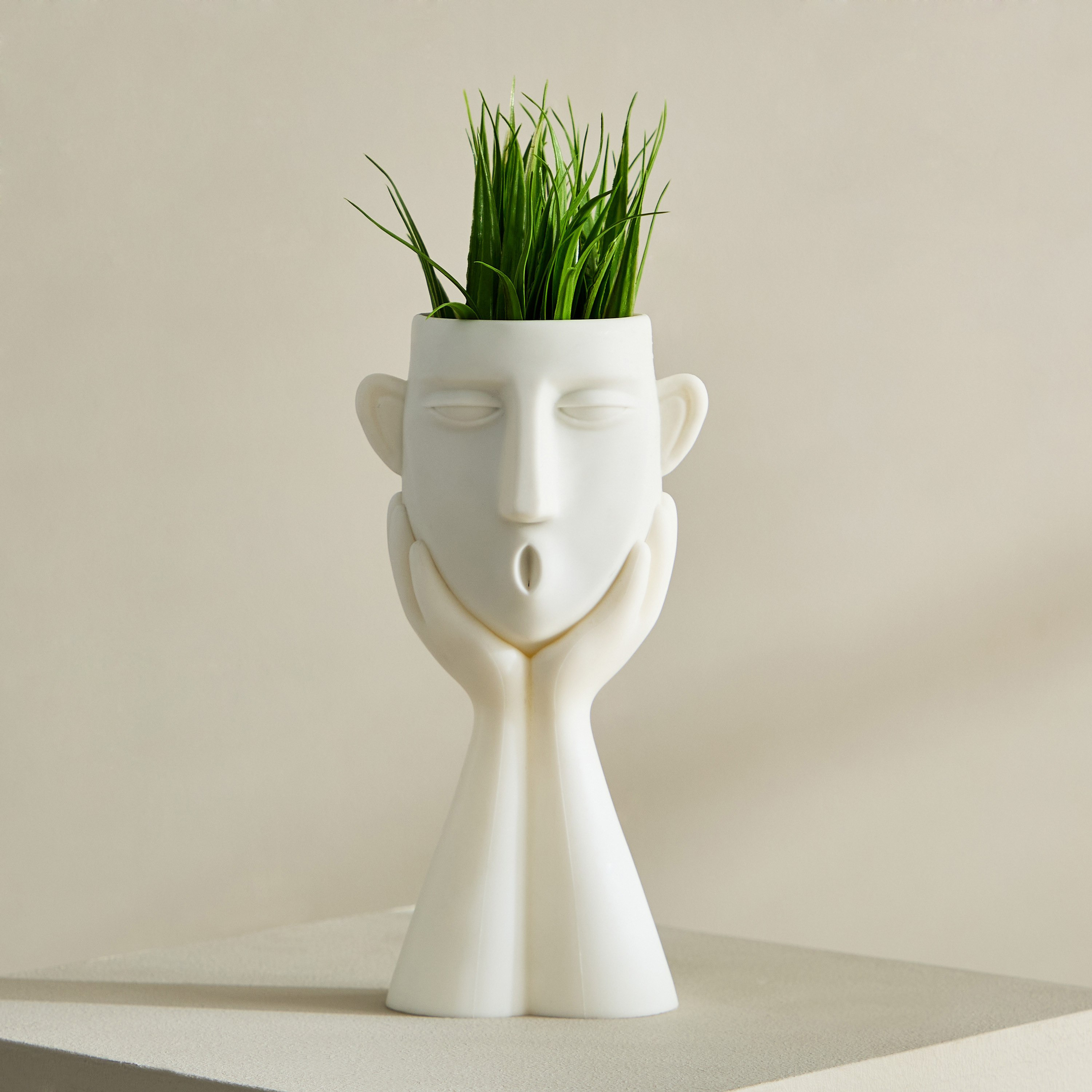 Taria Fugurine Potted Plant - 10x10x31 cm-PROMO_HB_AE_B1G1_250925-image-2