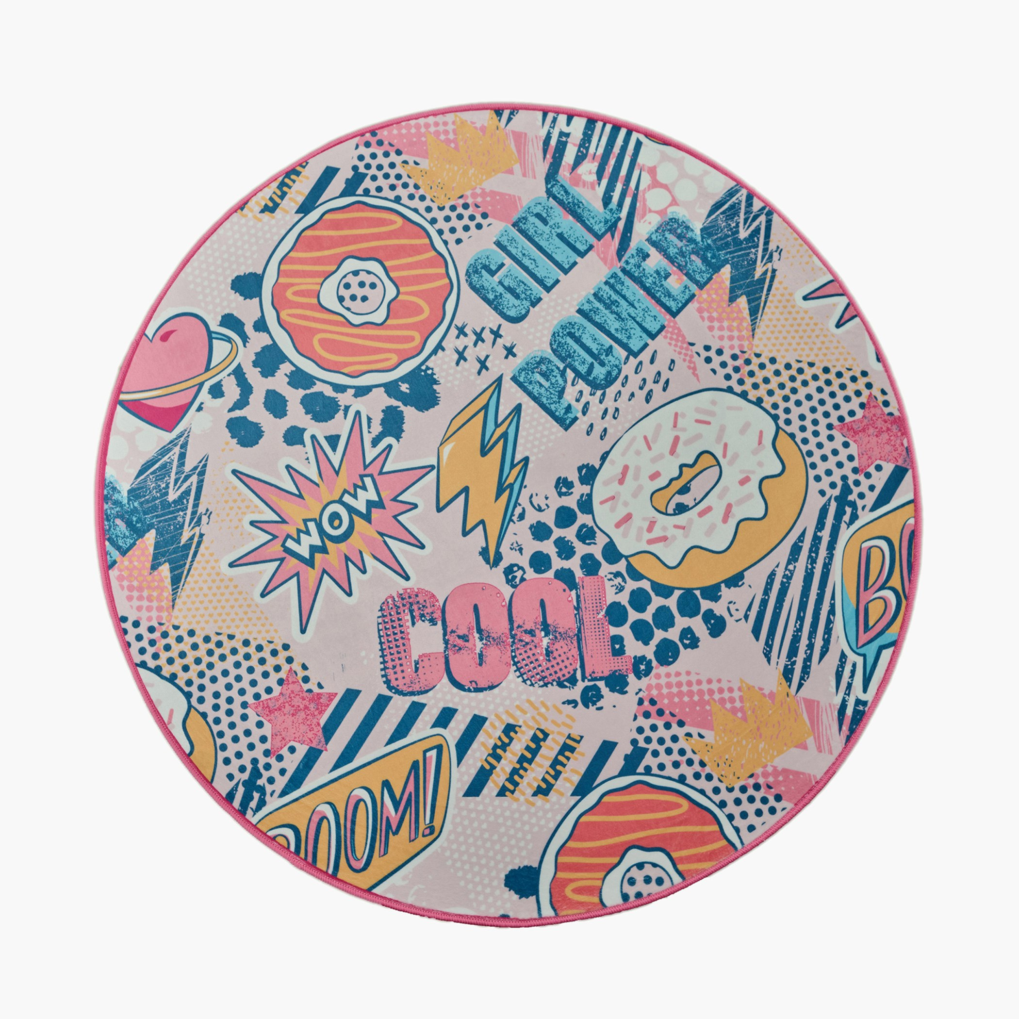 سجادة فلانيل بطبعات بين جيرل باور من آيفي ميدوز- 120 سم-hbxdecorandfurnishings-floorcoverings-rugs-image-5