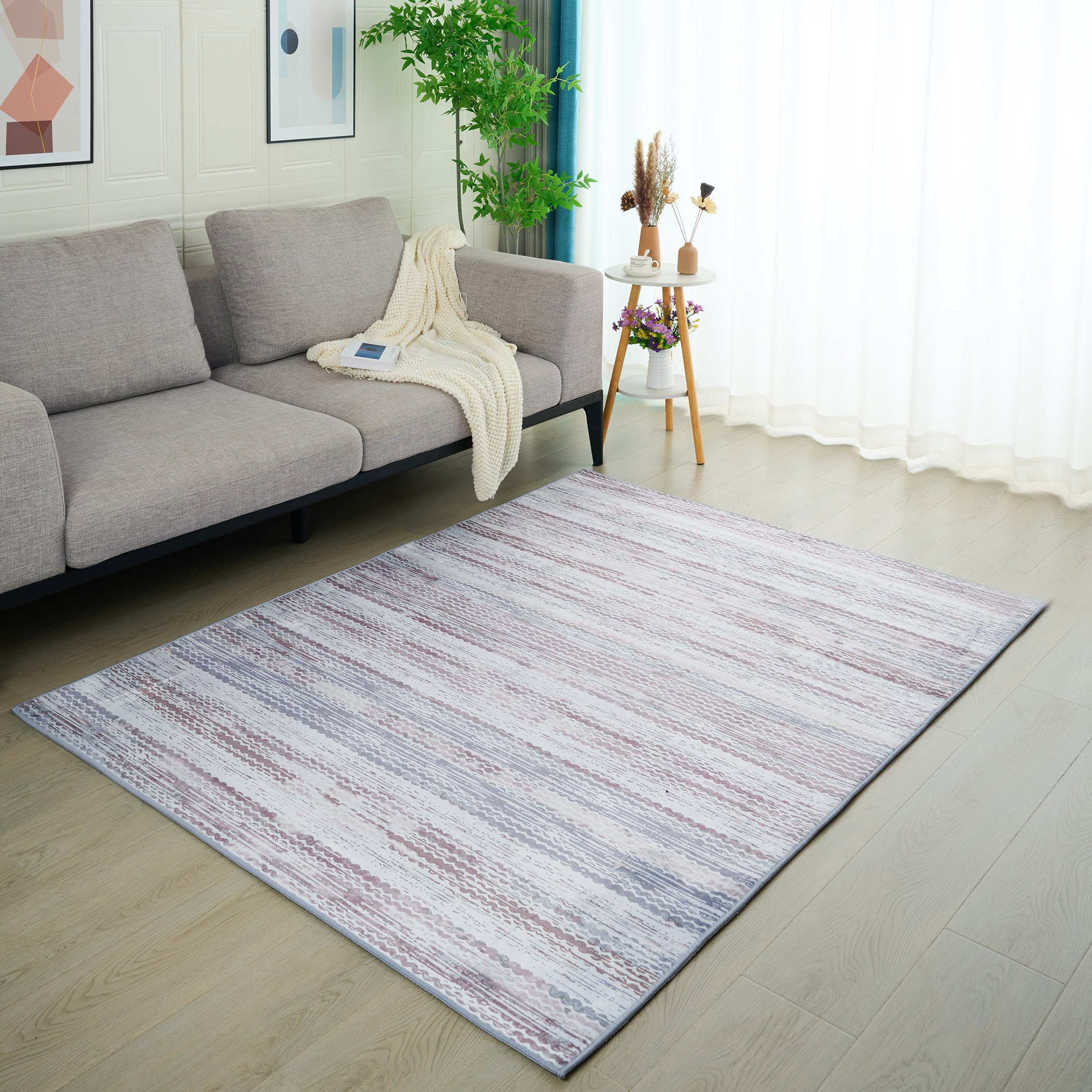 سجادة فلانيل بطبعات كلين من ويلز - 200x300 سم-hbxdecorandfurnishings-floorcoverings-rugs-image-1