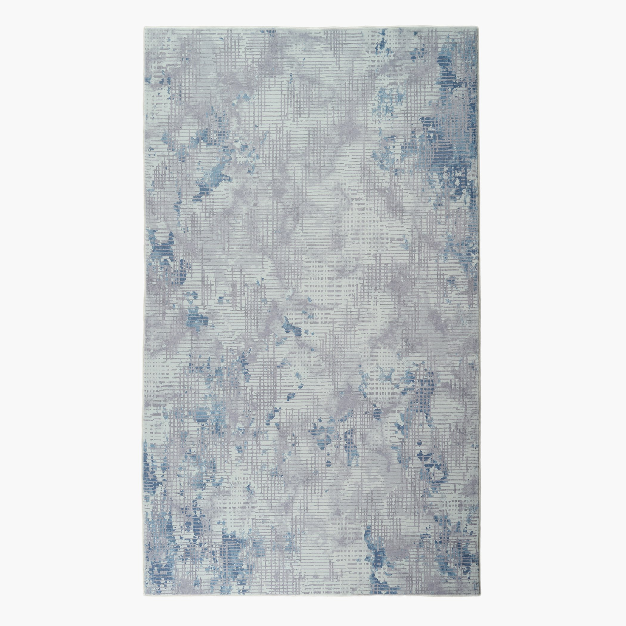 سجادة فرو مخمليّة بطبعات إنتروبي من ميلان - 160x230 سم-hbxdecorandfurnishings-floorcoverings-rugs-image-2