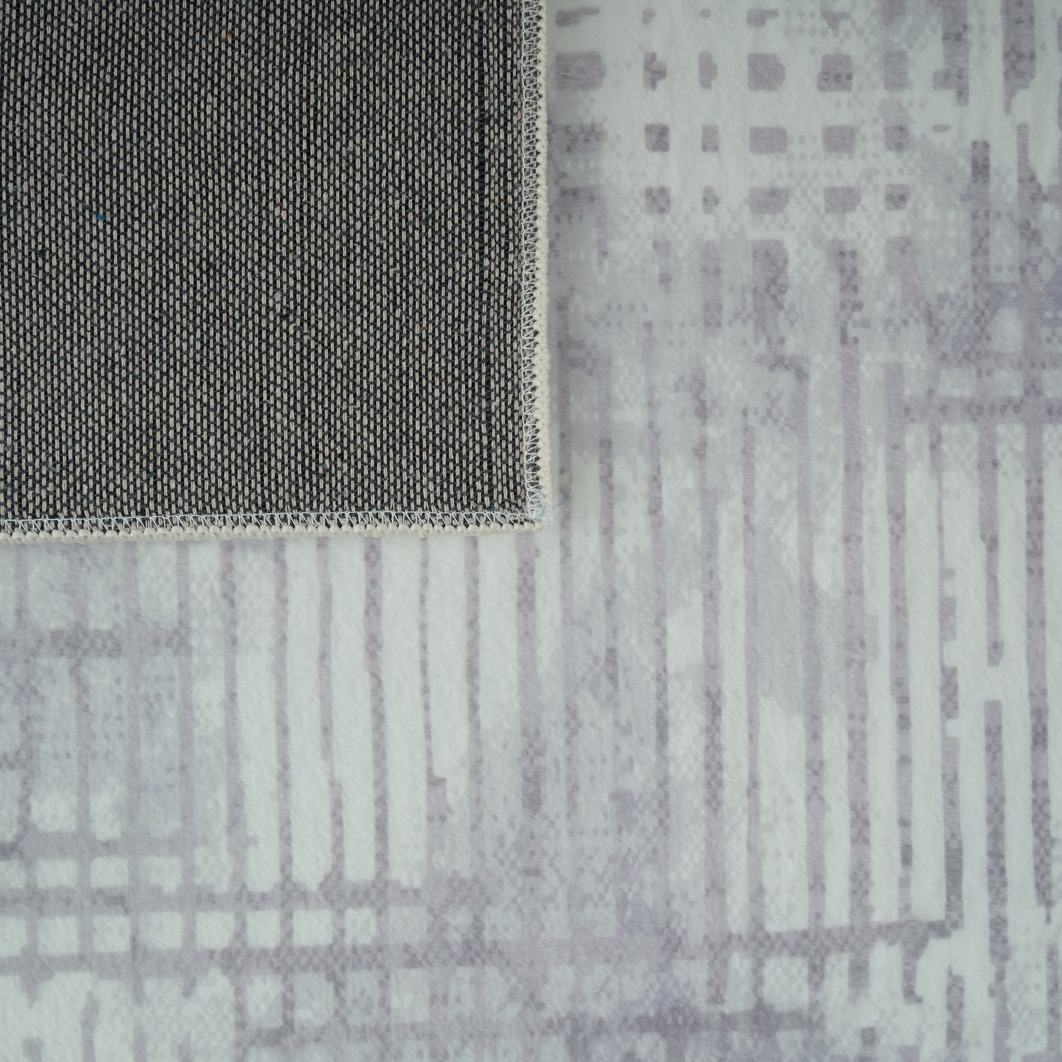 سجادة فرو مخمليّة بطبعات إنتروبي من ميلان - 160x230 سم-hbxdecorandfurnishings-floorcoverings-rugs-image-5