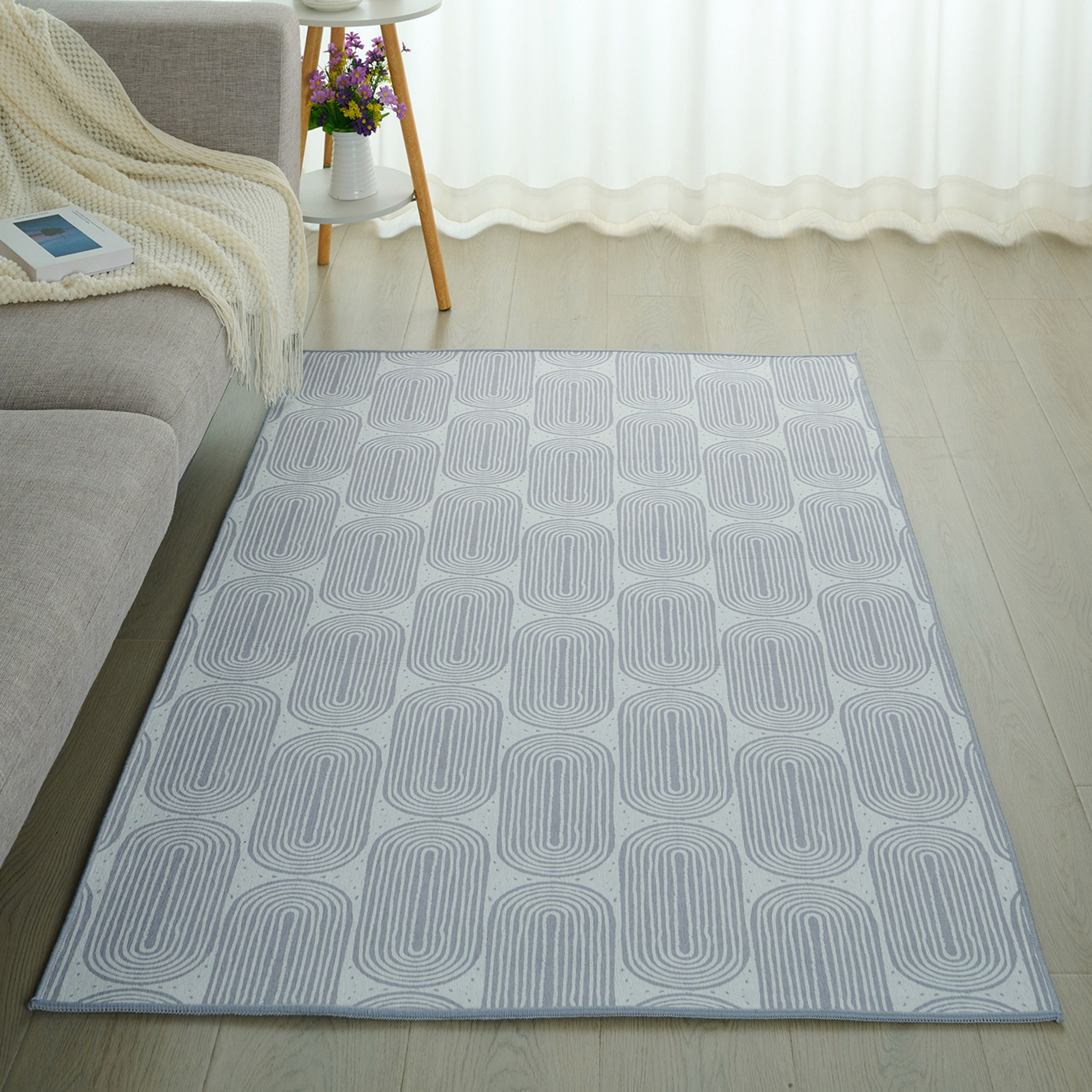 Atlanta Sana Printed Rug - 110x160 cm-hbxdecorandfurnishings-floorcoverings-rugs-image-1