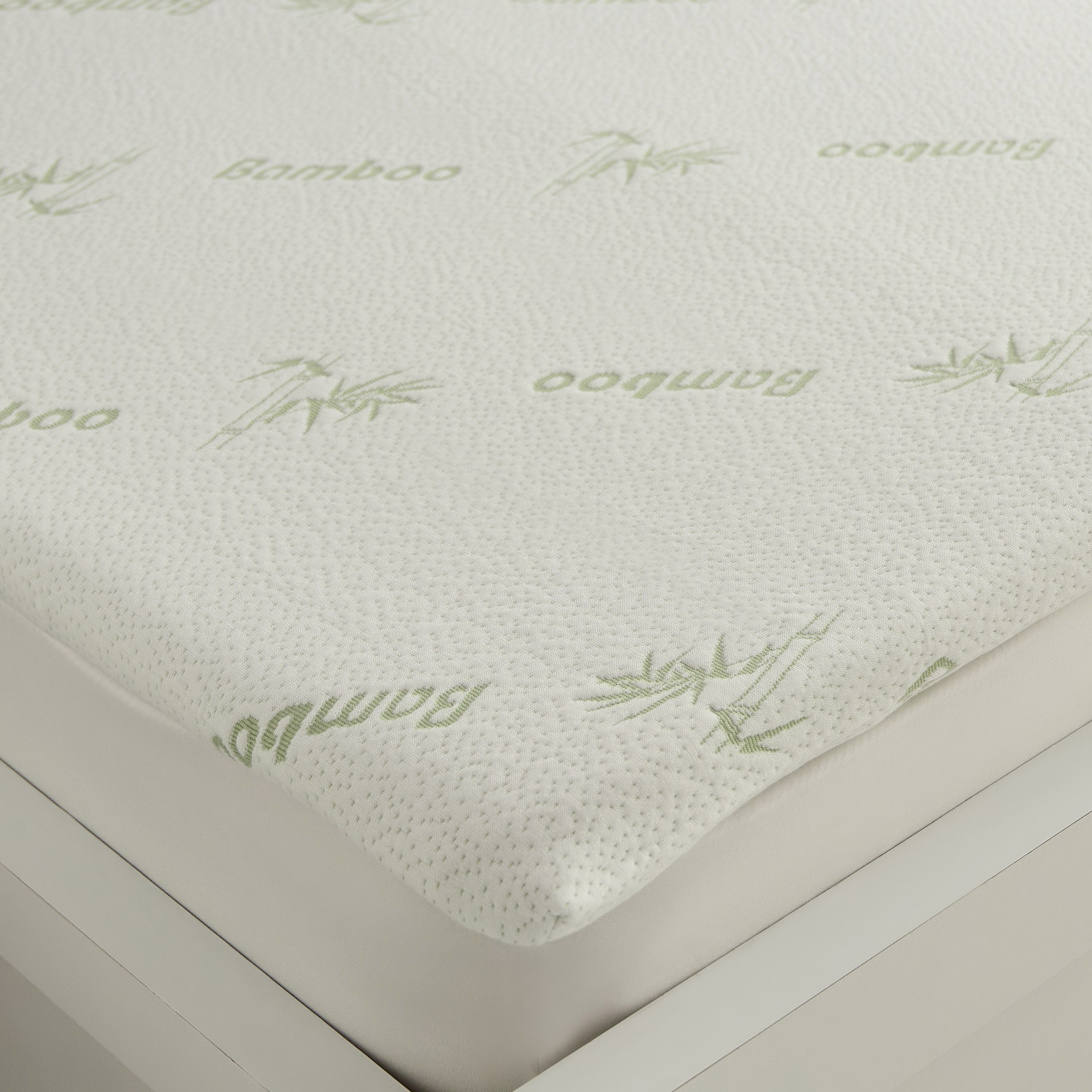 لبادة مرتبة فردية ميموري فوم من الخيزران من ريلاكس - 90x200x4 سم-hbxhomeware-hbxbedroom-image-3