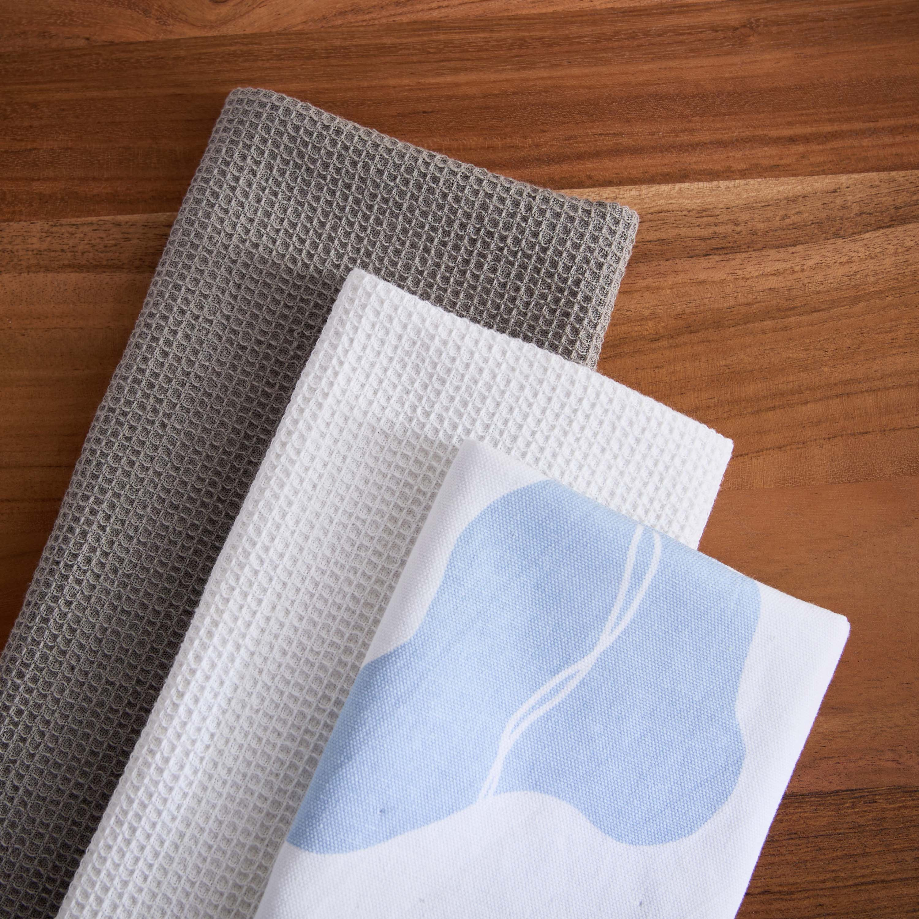 طقم مناشف مطبخ 3 قطع أستريكس من سنازي - 40x60 سم-hbxhomeware-kitchenware-kitchenlinens-image-3