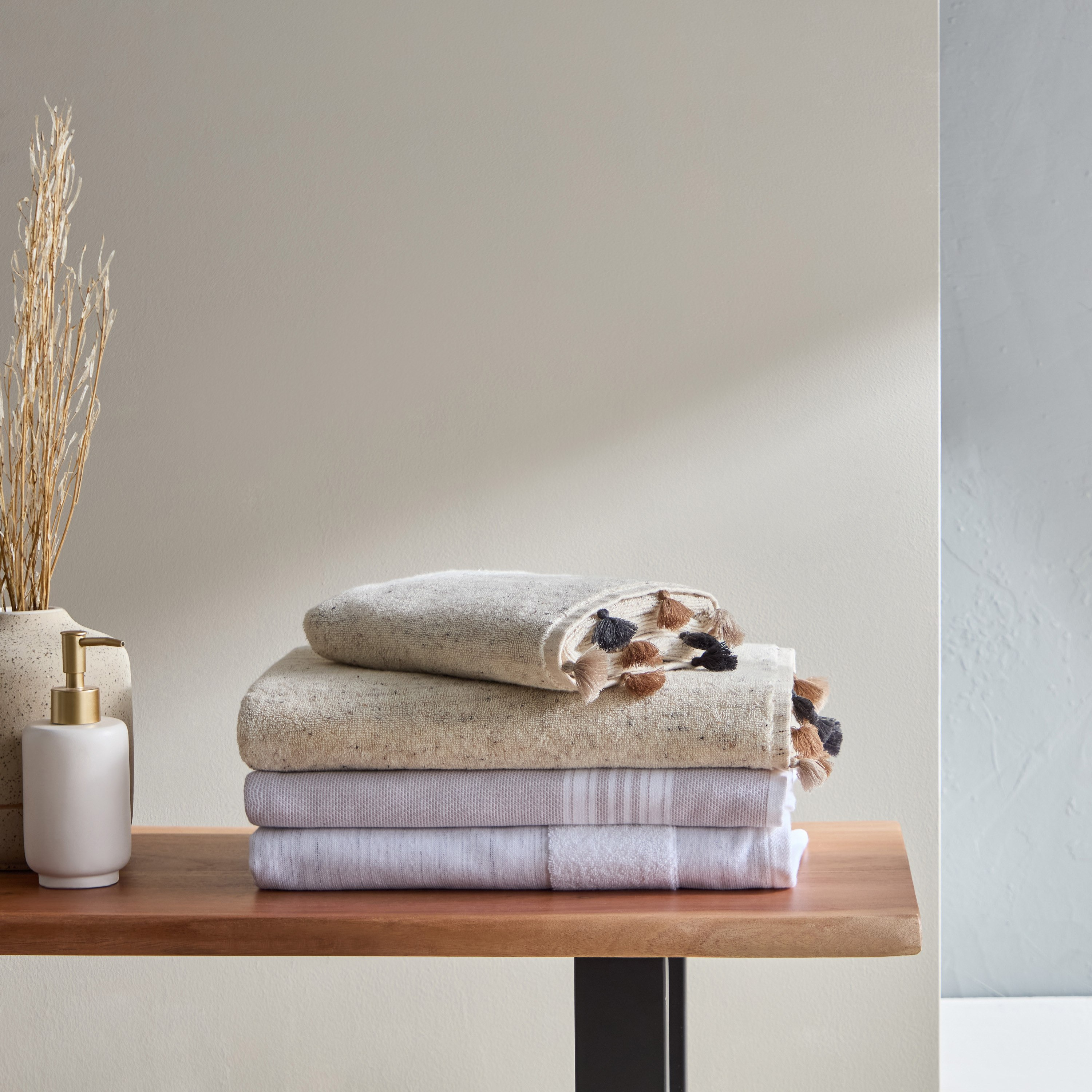 منشفة يد قطن تركي من أوبولينس نوپ - 50×90 سم-hbxbathroom-bathroomtextiles-image-5